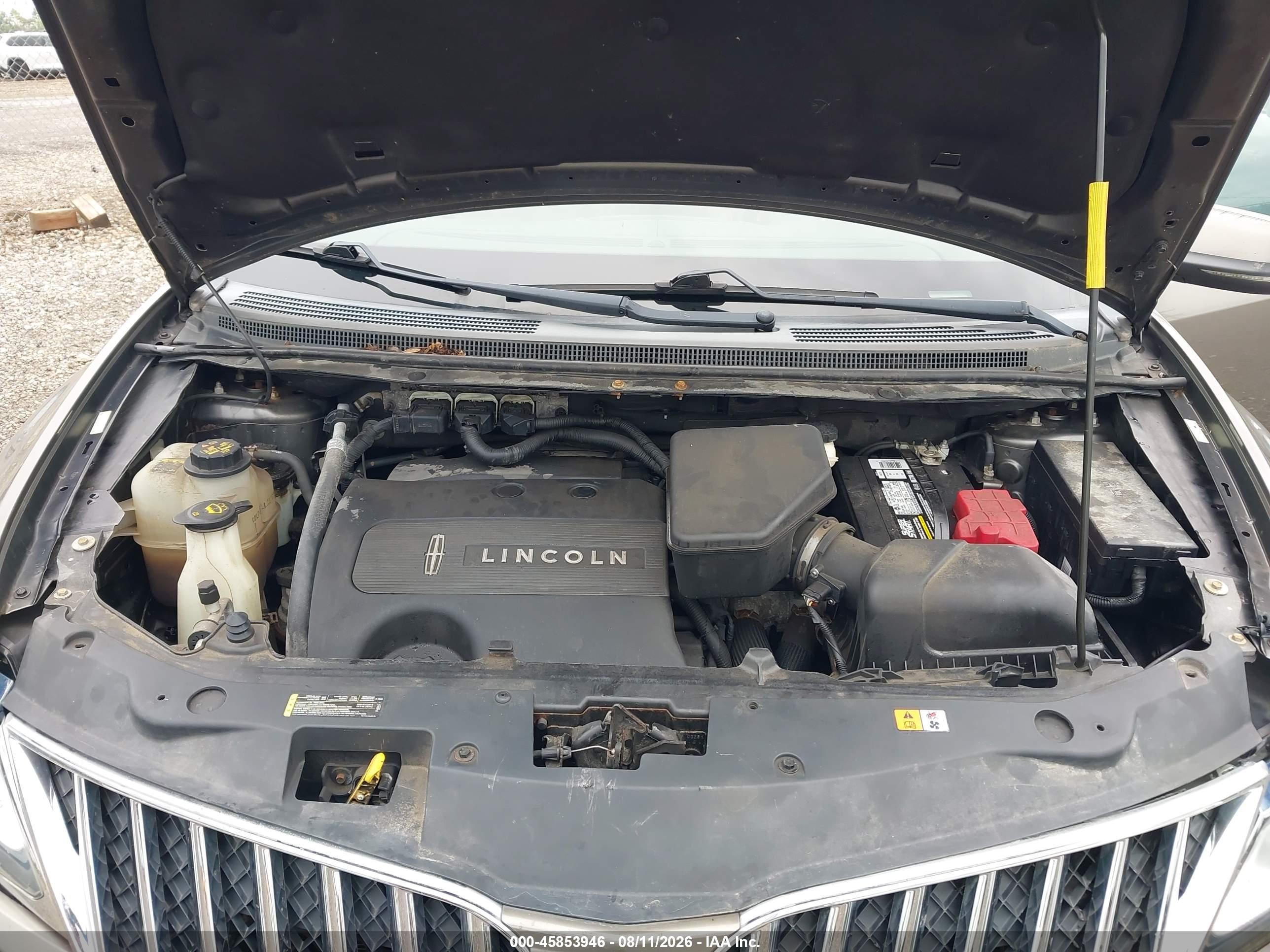 2012 Lincoln Mkx   Коричневый vin: 2LMDJ8JK2CBL12899