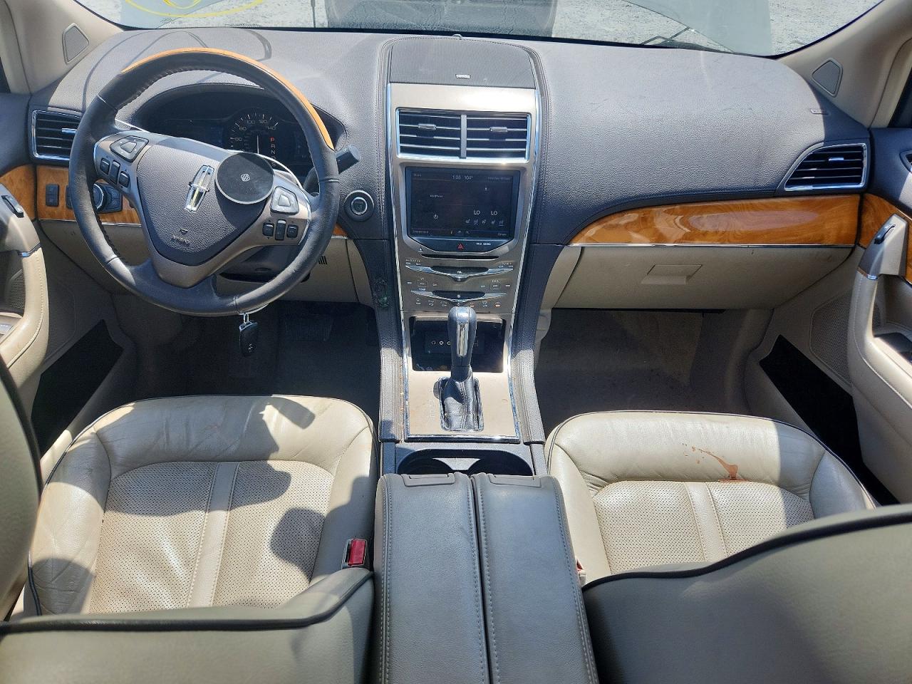2013 Lincoln Mkx White vin: 2LMDJ8JK2DBL09731