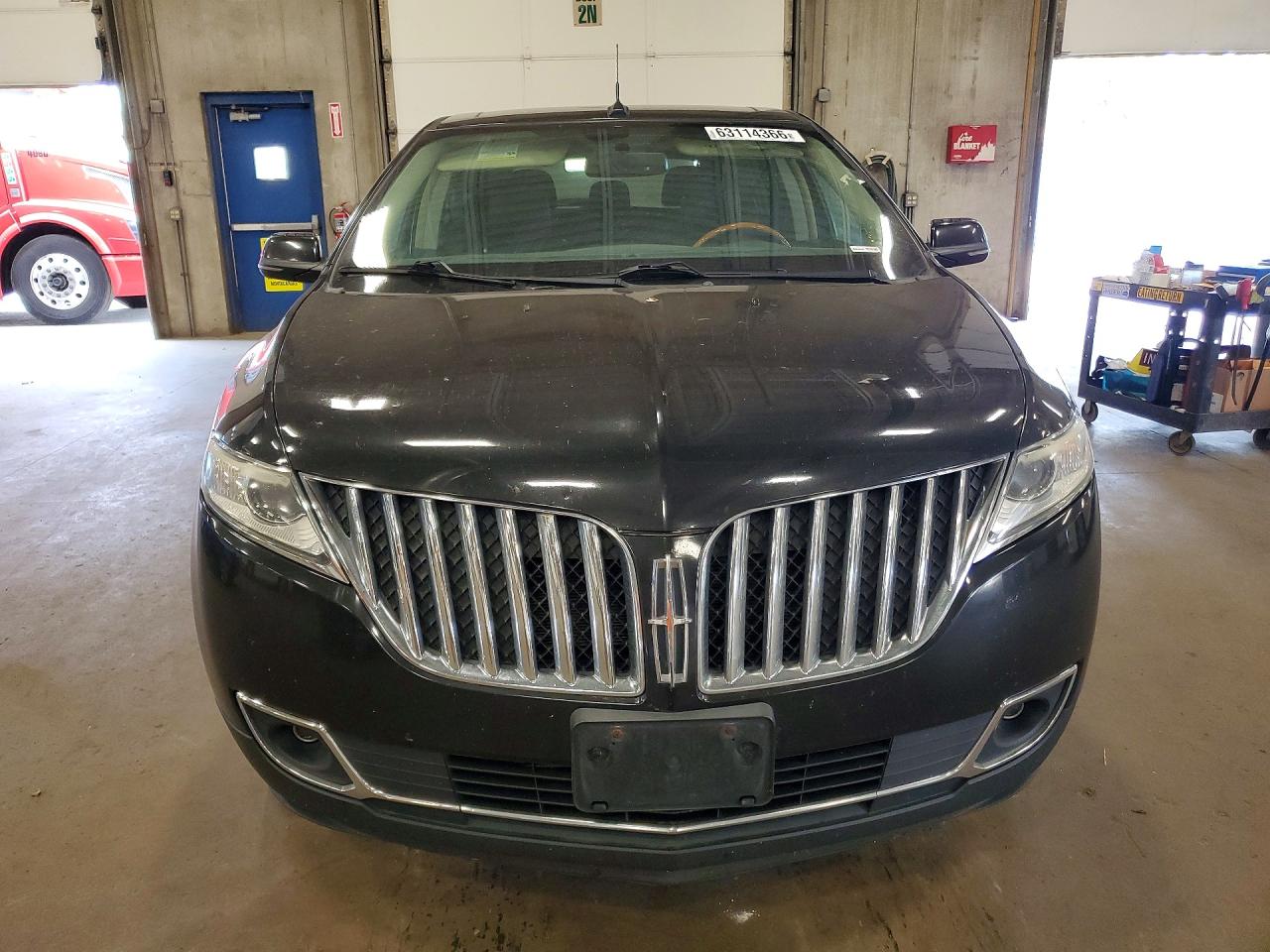 2013 Lincoln Mkx Black vin: 2LMDJ8JK2DBL27517
