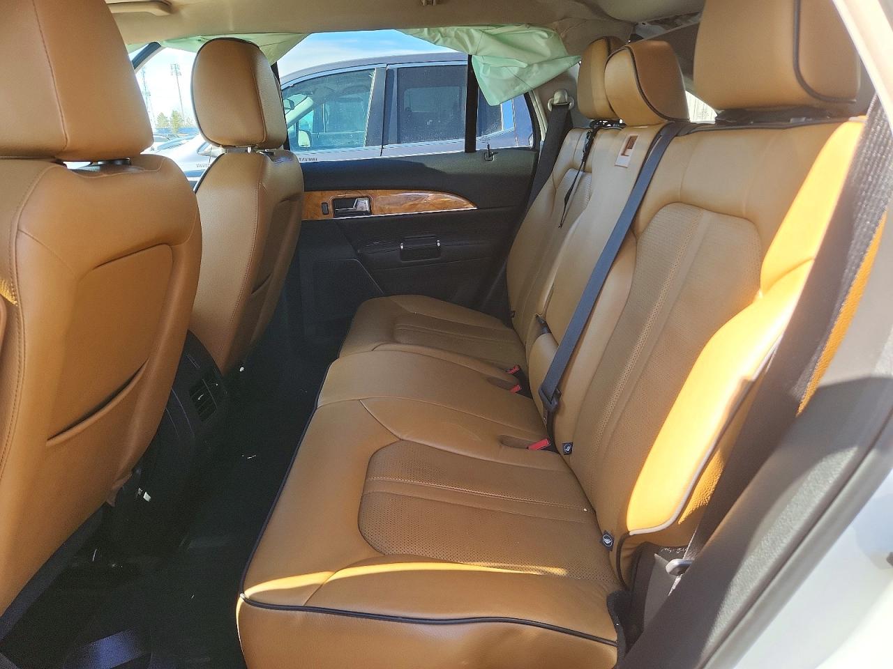 2013 Lincoln Mkx White vin: 2LMDJ8JK2DBL29087