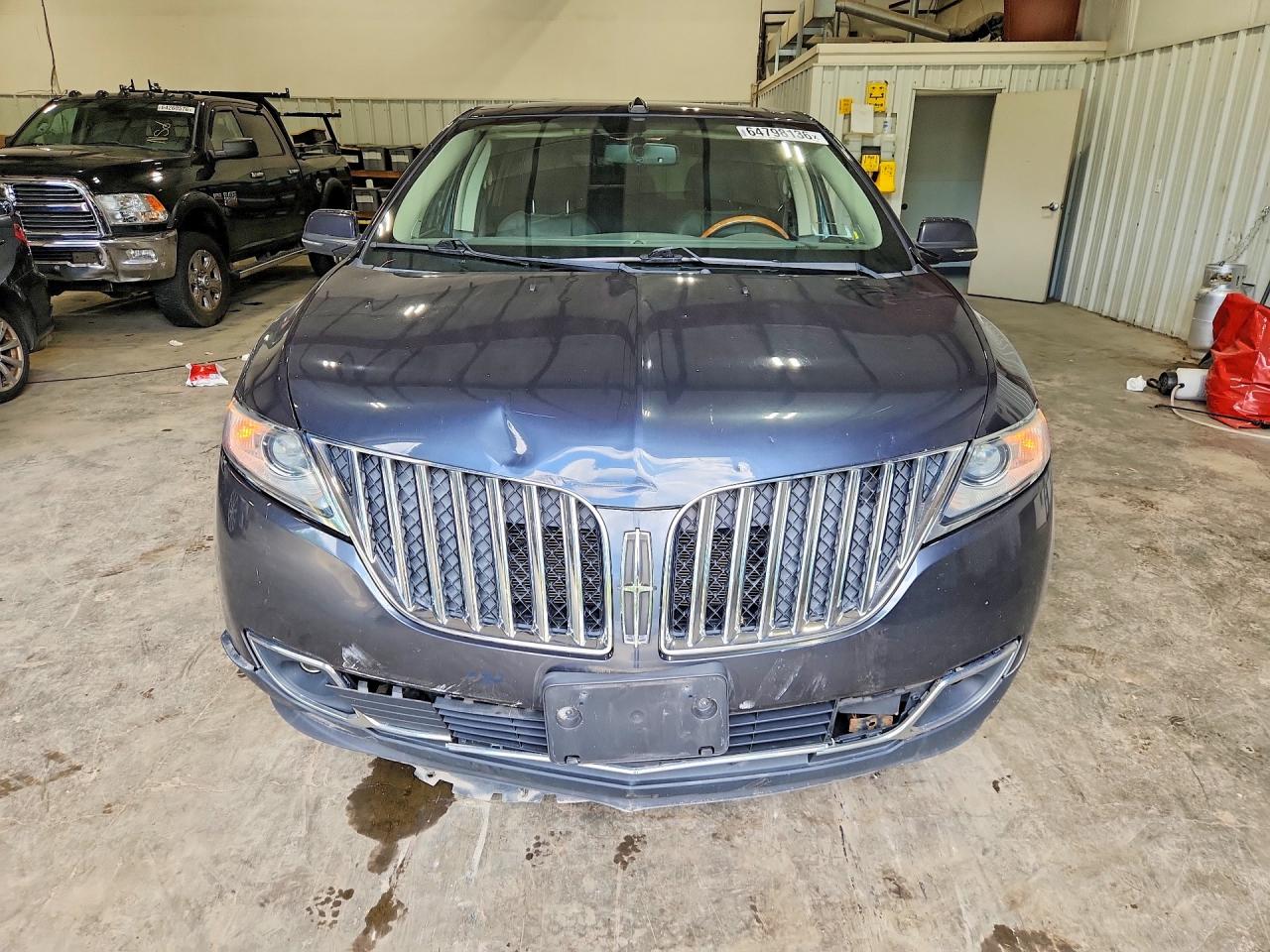 2013 Lincoln Mkx Gray vin: 2LMDJ8JK2DBL30482