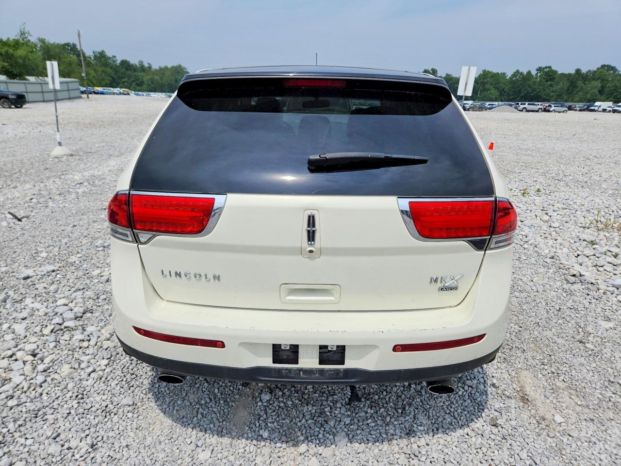 2013 Lincoln Mkx White vin: 2LMDJ8JK2DBL39750