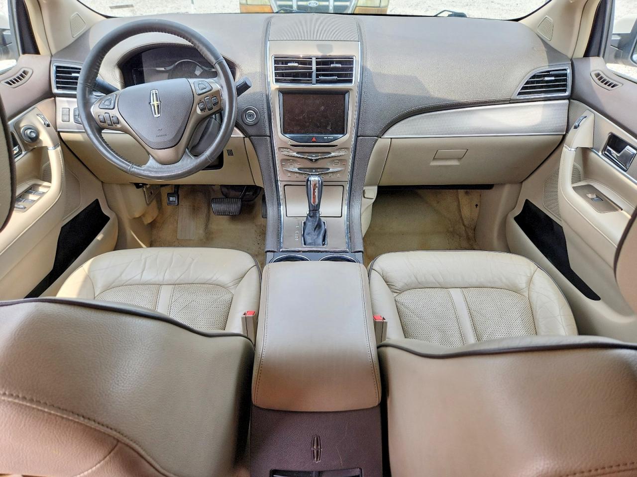 2013 Lincoln Mkx White vin: 2LMDJ8JK2DBL39750