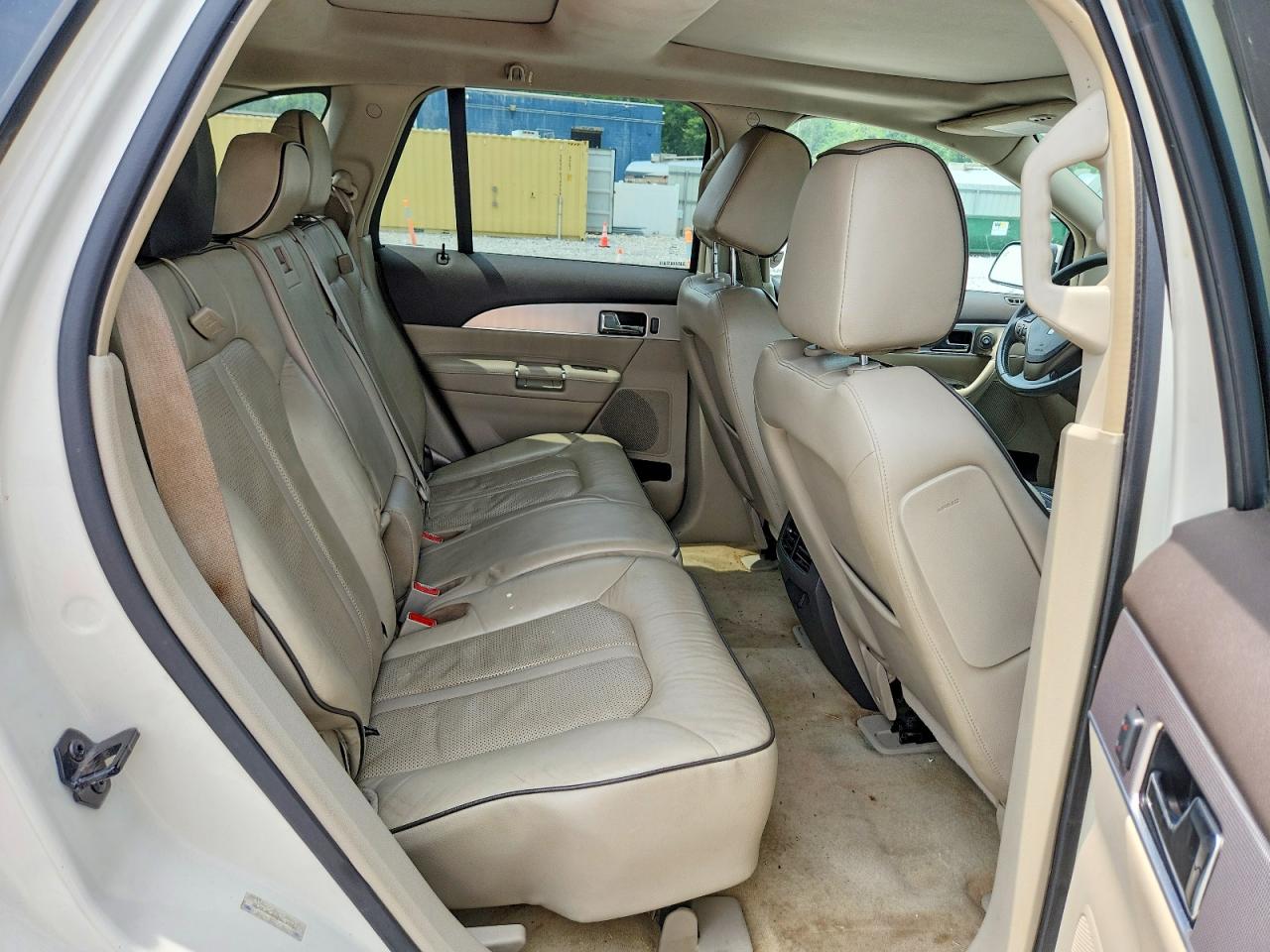 2013 Lincoln Mkx White vin: 2LMDJ8JK2DBL39750