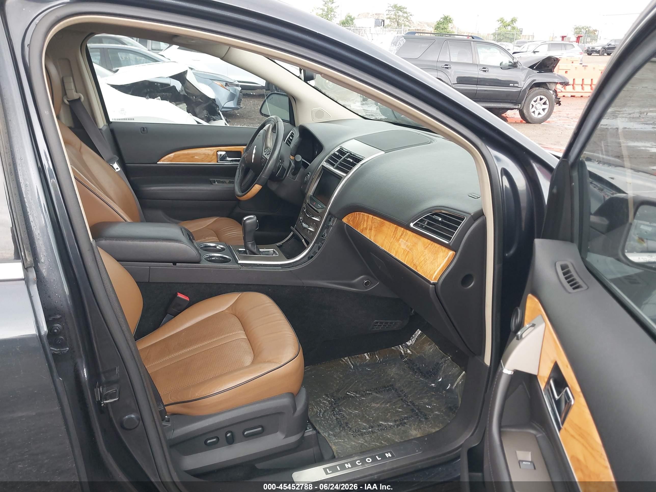 2013 Lincoln Mkx   Dark Blue vin: 2LMDJ8JK2DBL45192