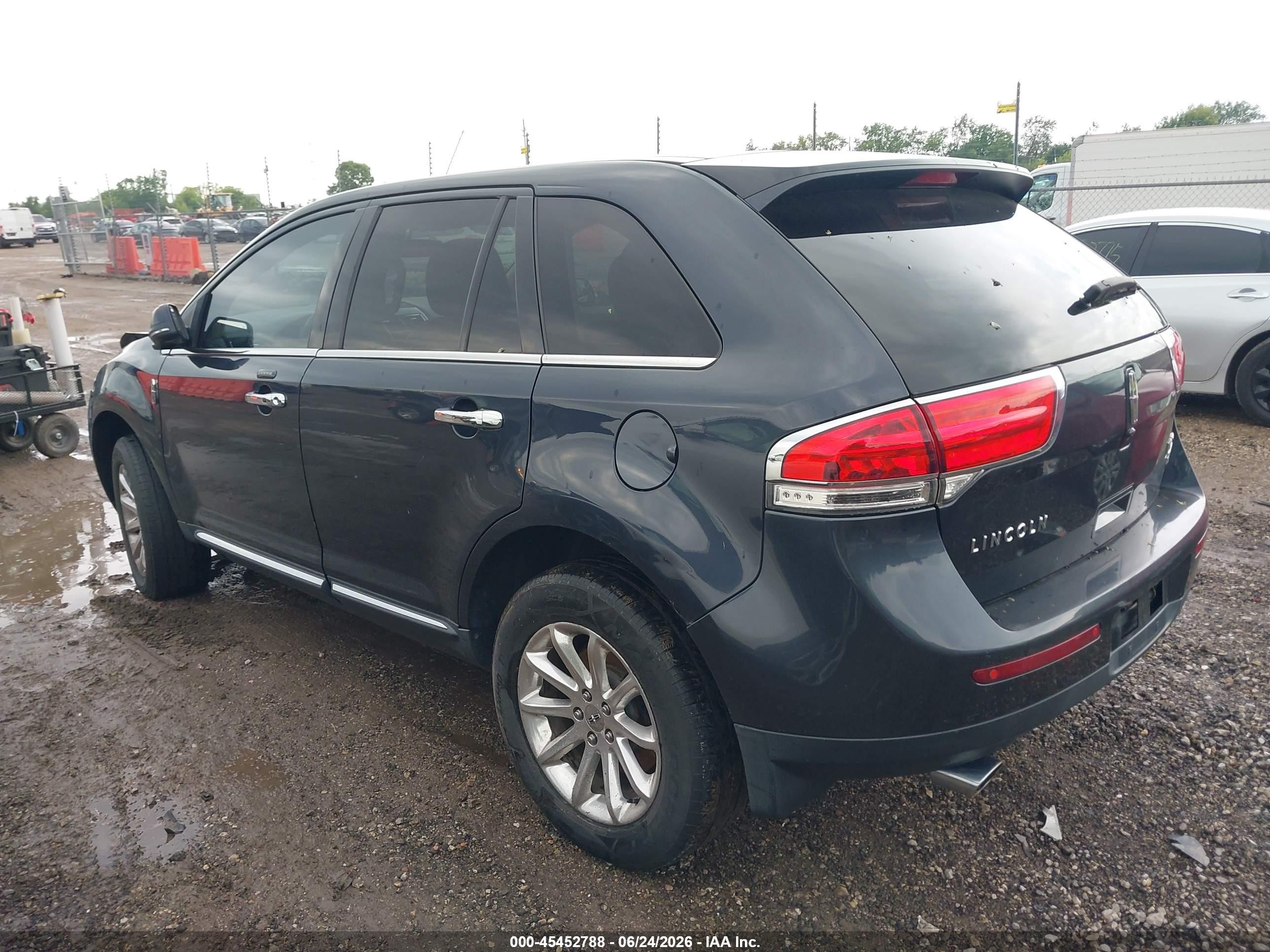 2013 Lincoln Mkx   Dark Blue vin: 2LMDJ8JK2DBL45192