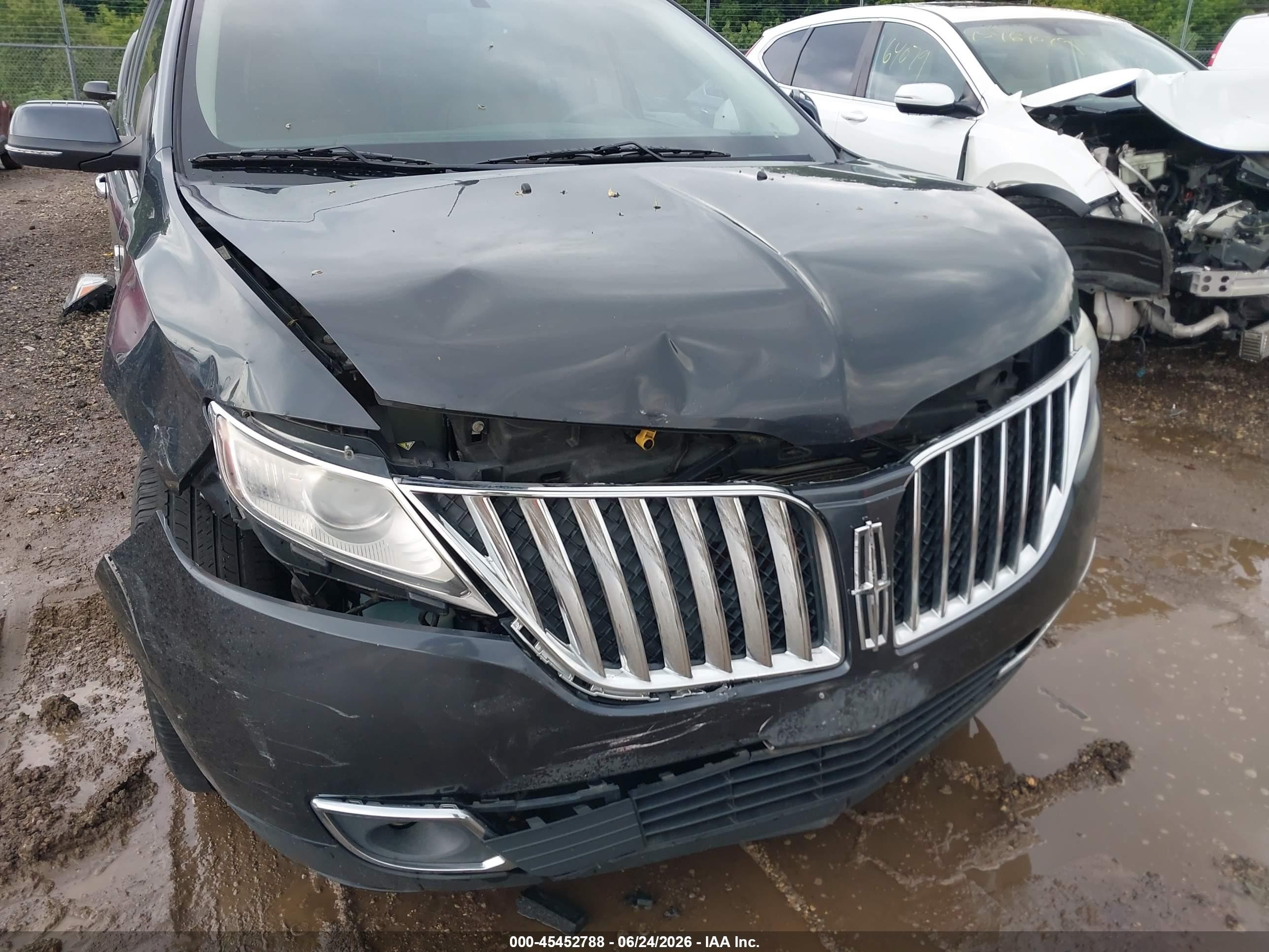 2013 Lincoln Mkx   Dark Blue vin: 2LMDJ8JK2DBL45192