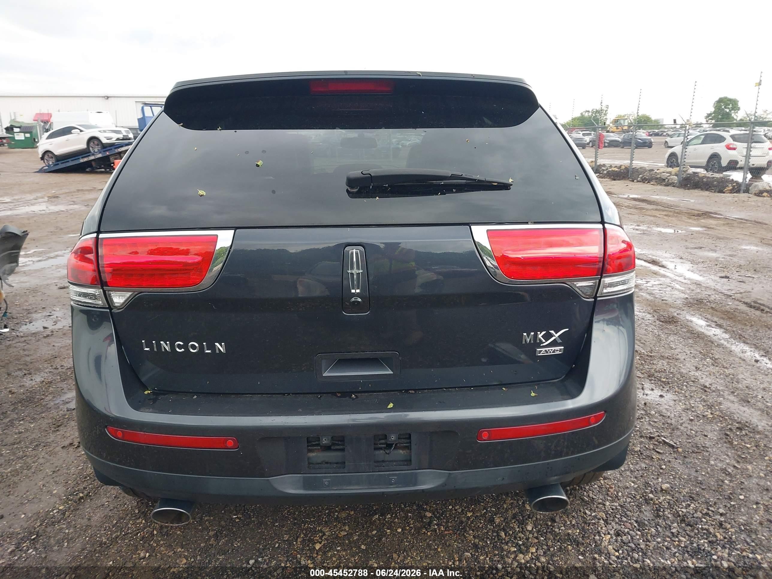 2013 Lincoln Mkx   Dark Blue vin: 2LMDJ8JK2DBL45192