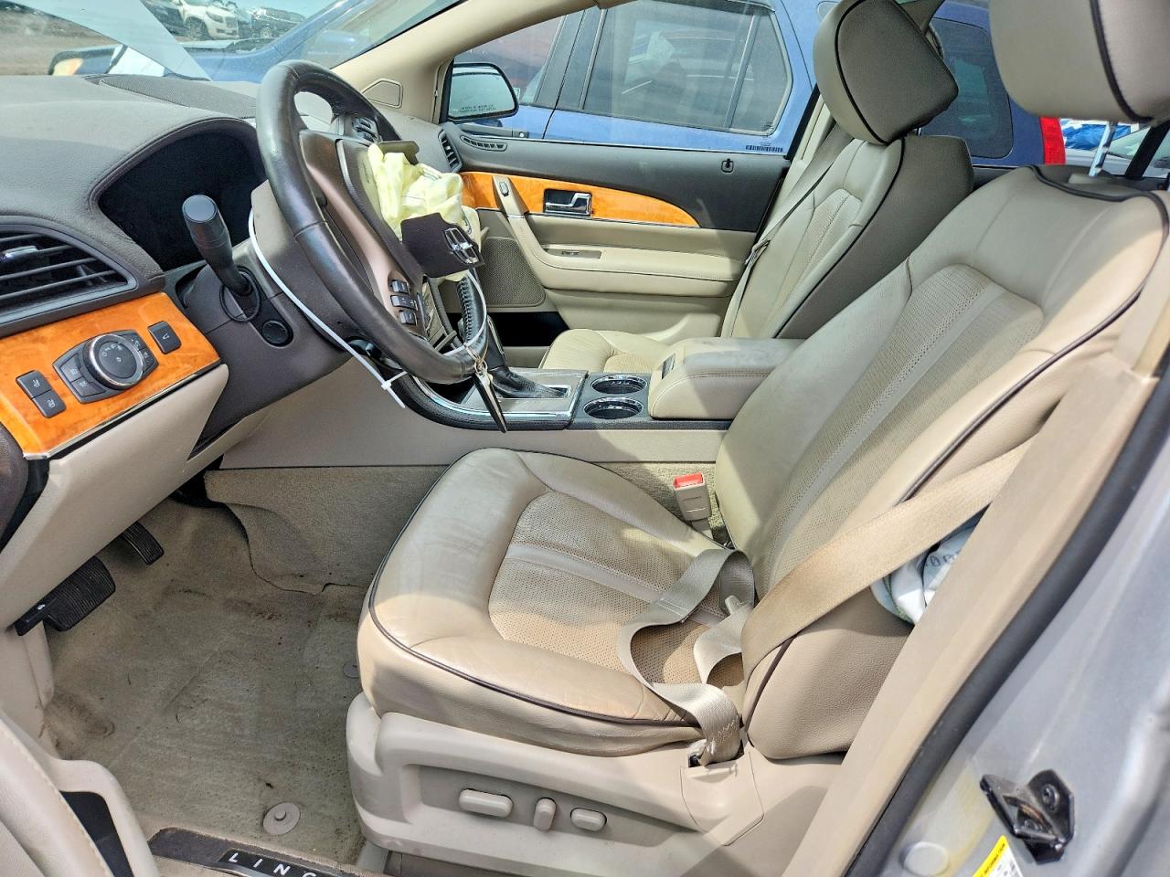 2014 Lincoln Mkx Silver vin: 2LMDJ8JK2EBL02179