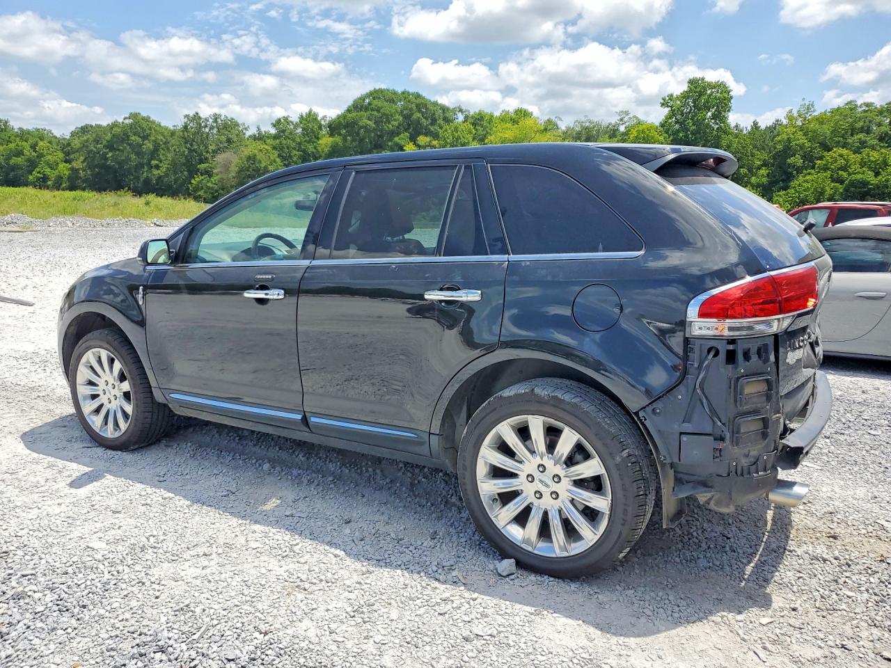 2015 Lincoln Mkx Black vin: 2LMDJ8JK2FBL22451