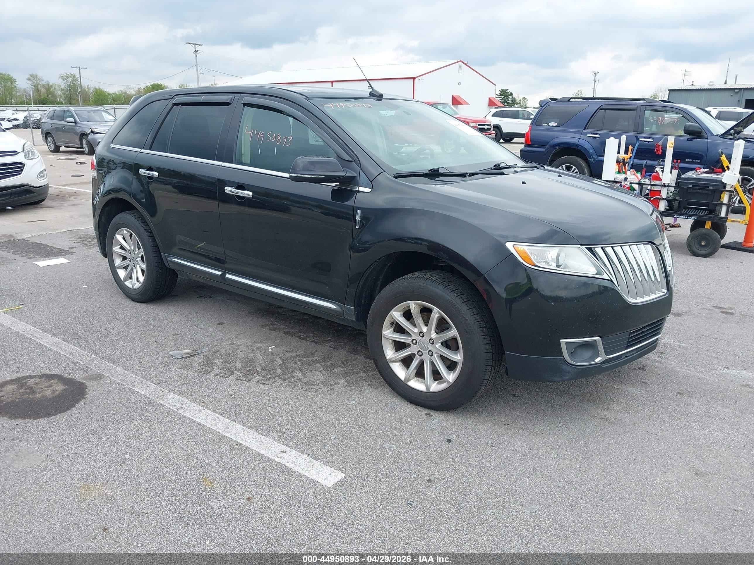 2015 Lincoln Mkx   Black vin: 2LMDJ8JK2FBL31506