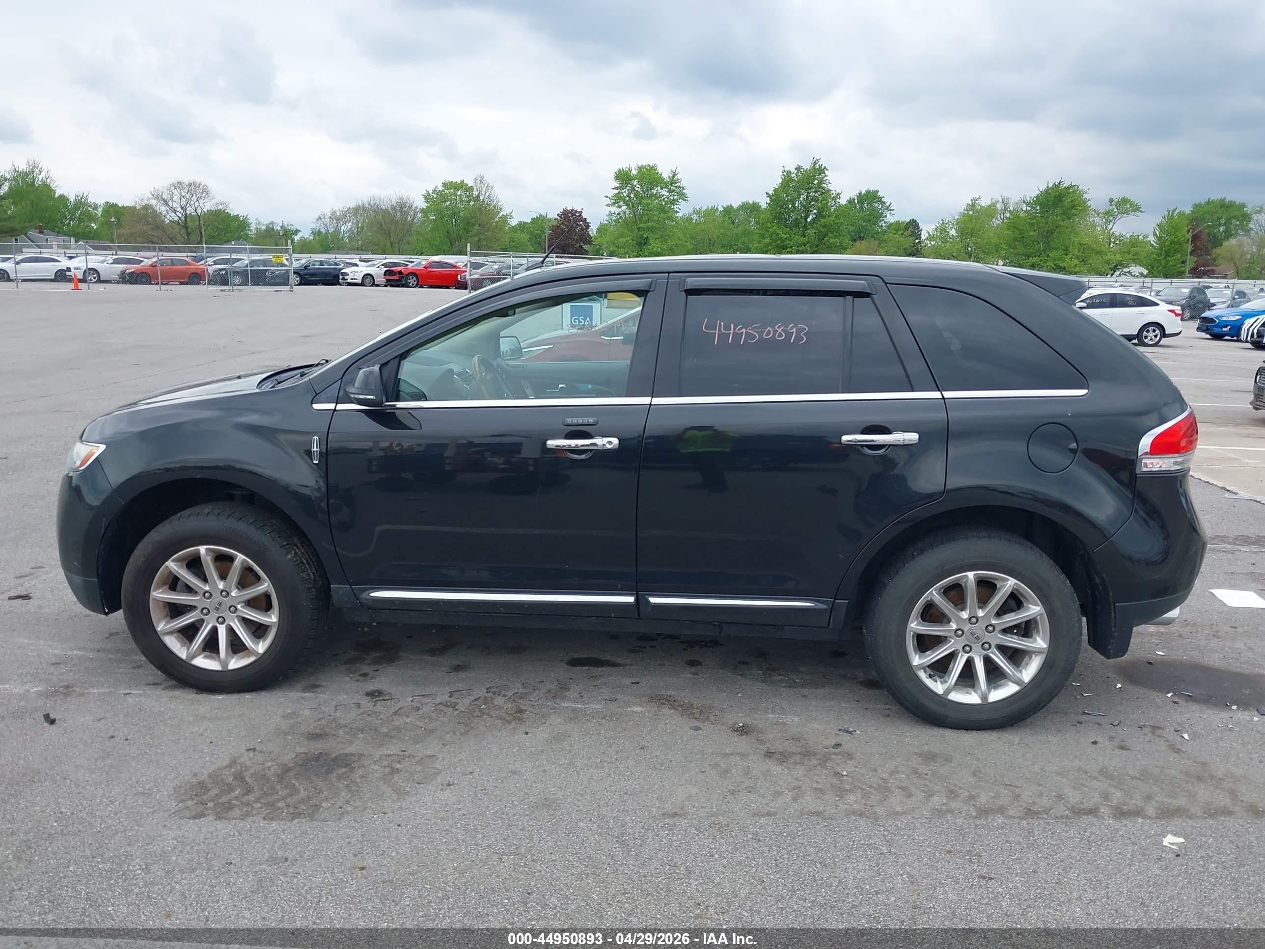 2015 Lincoln Mkx   Black vin: 2LMDJ8JK2FBL31506