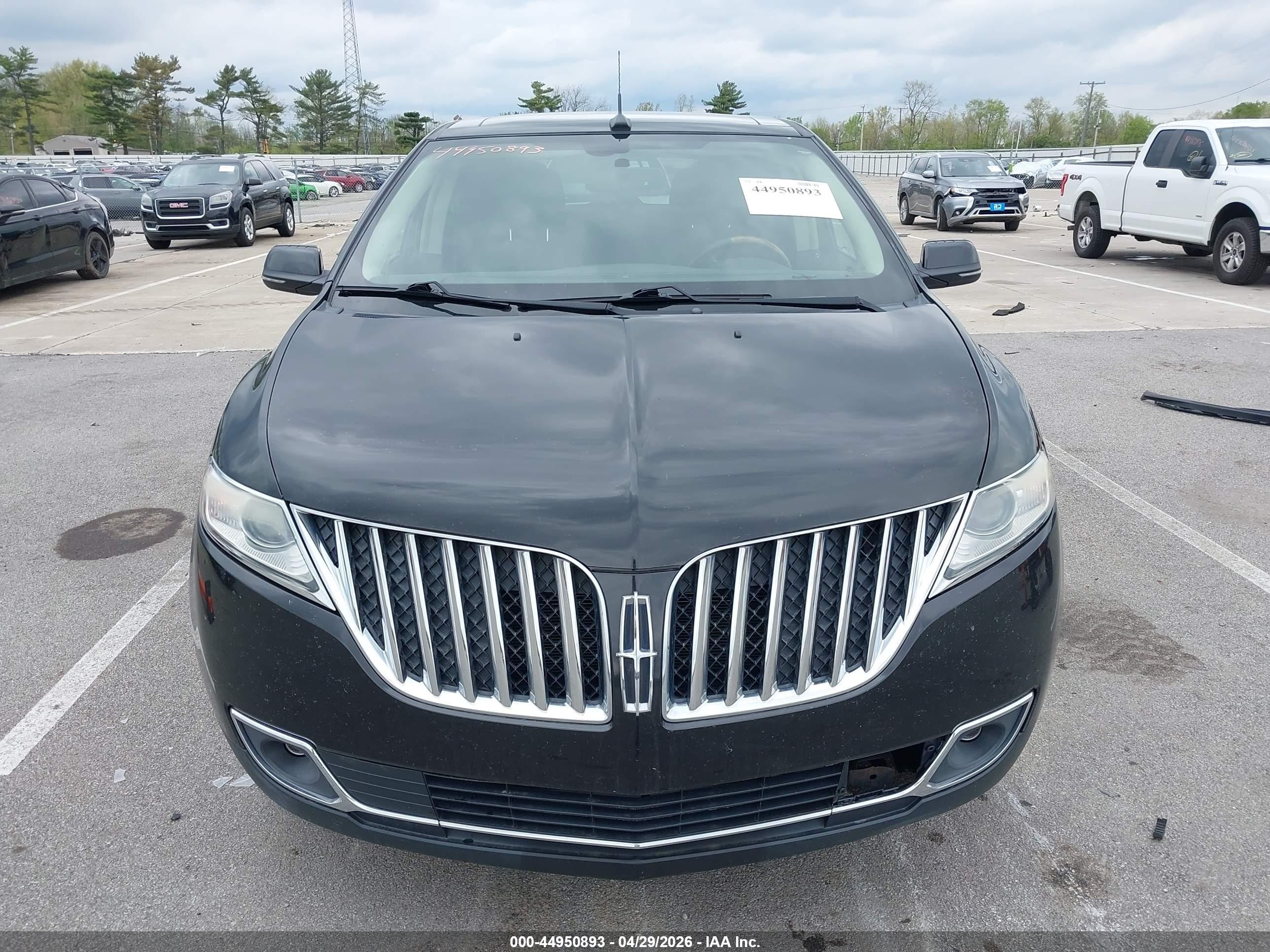 2015 Lincoln Mkx   Black vin: 2LMDJ8JK2FBL31506