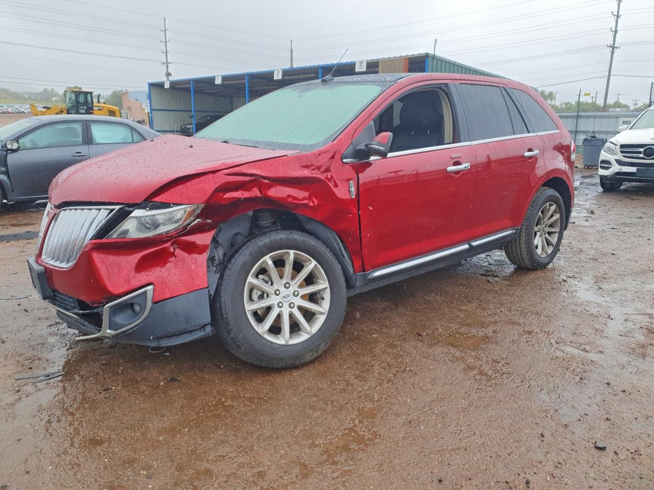 2015 Lincoln Mkx Burgundy vin: 2LMDJ8JK2FBL34230