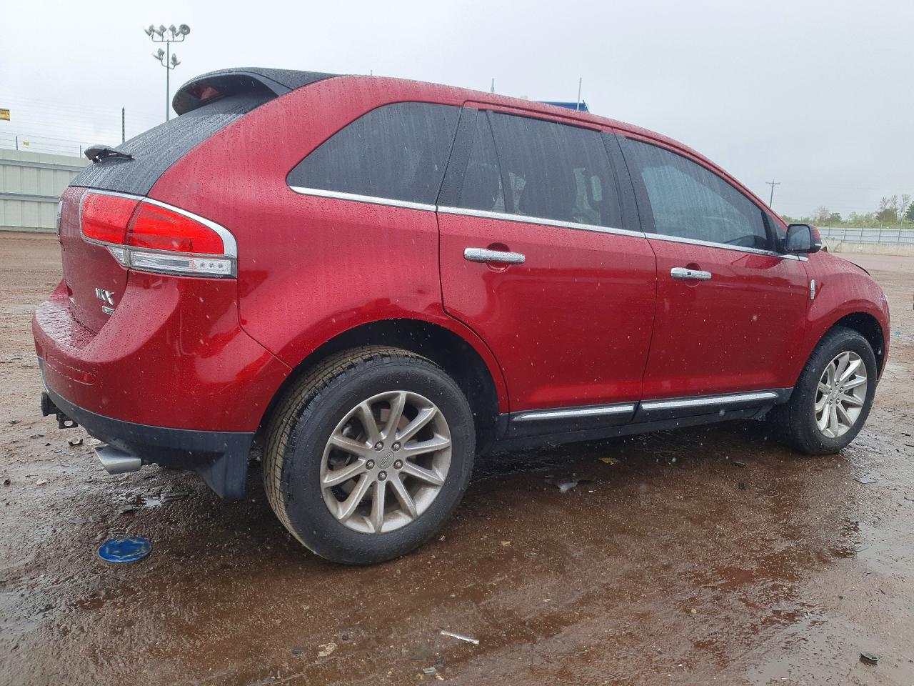 2015 Lincoln Mkx Burgundy vin: 2LMDJ8JK2FBL34230