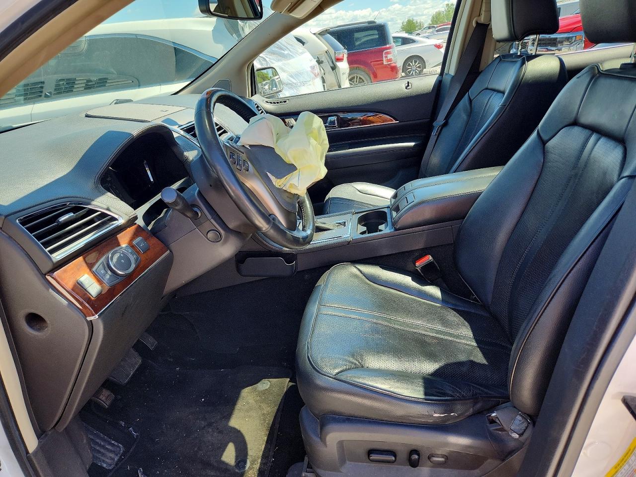 2011 Lincoln Mkx White vin: 2LMDJ8JK3BBJ22933