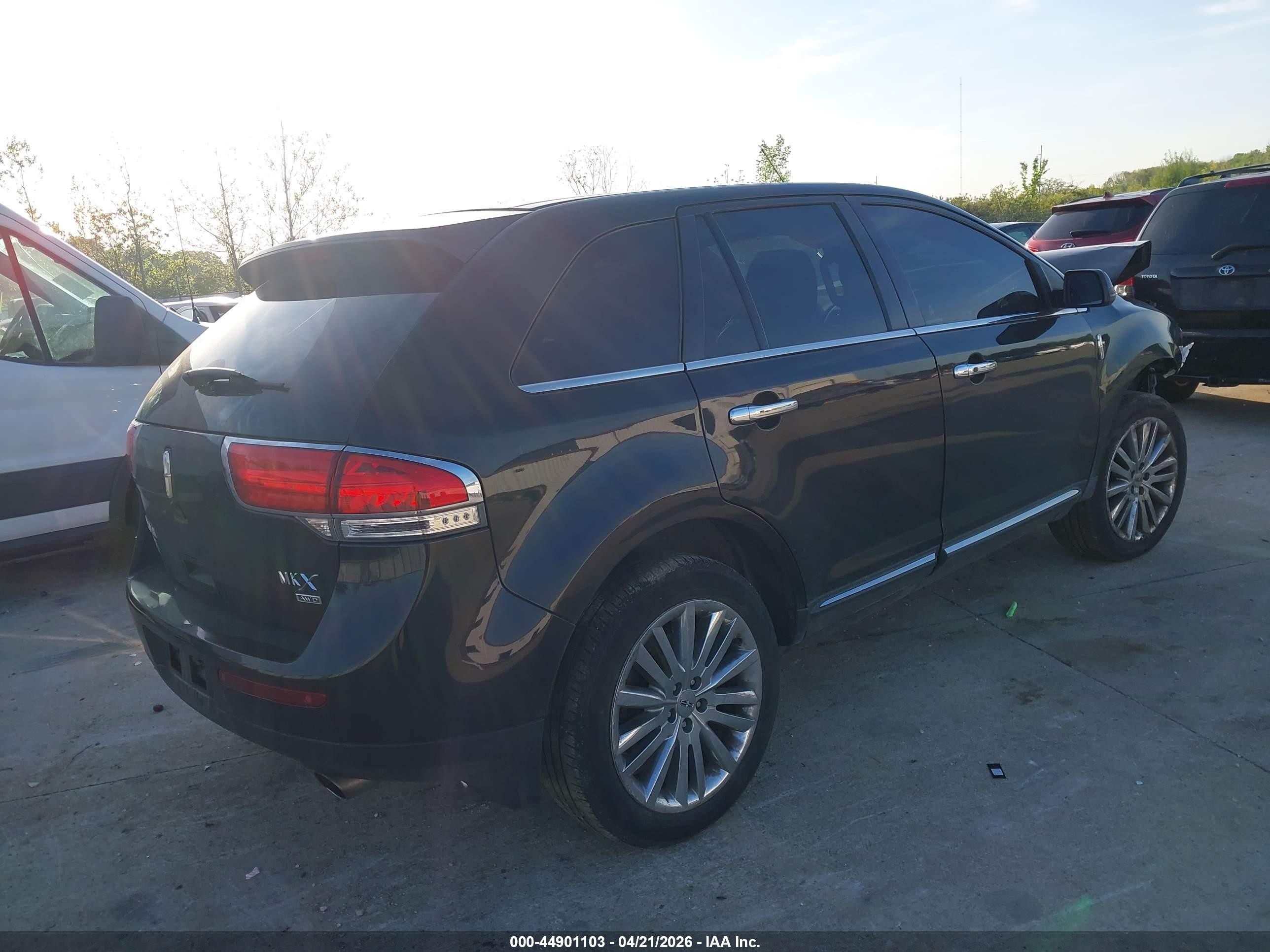 2012 Lincoln Mkx   Black vin: 2LMDJ8JK3CBL09090