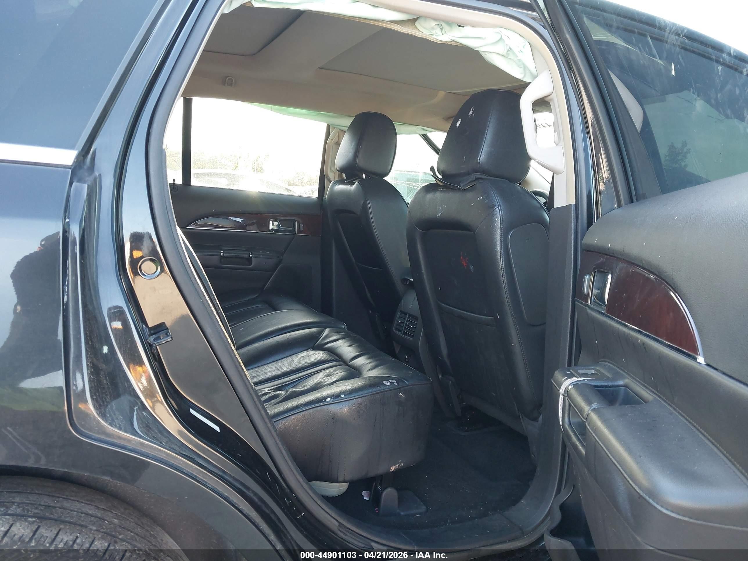 2012 Lincoln Mkx   Black vin: 2LMDJ8JK3CBL09090