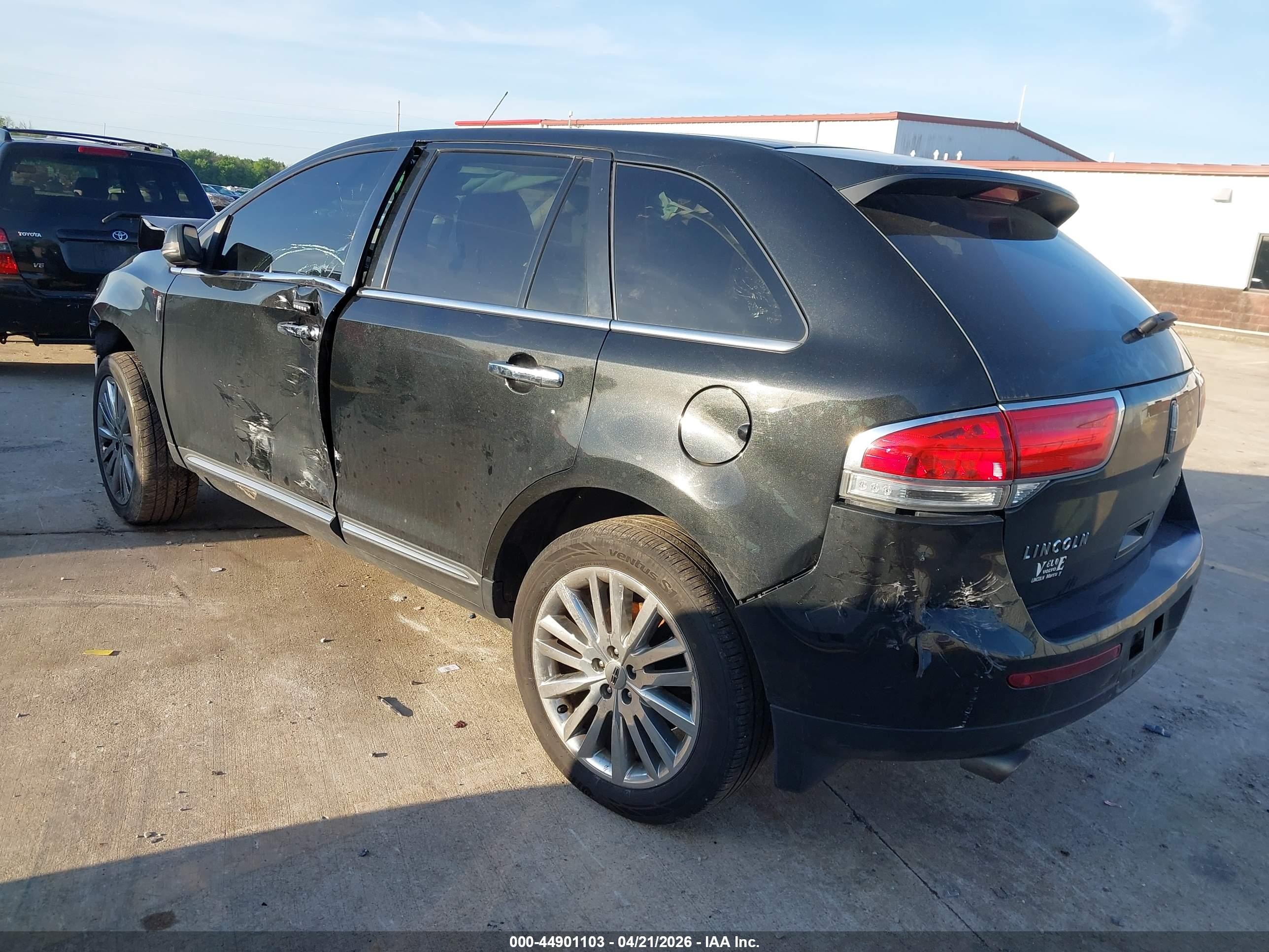2012 Lincoln Mkx   Black vin: 2LMDJ8JK3CBL09090