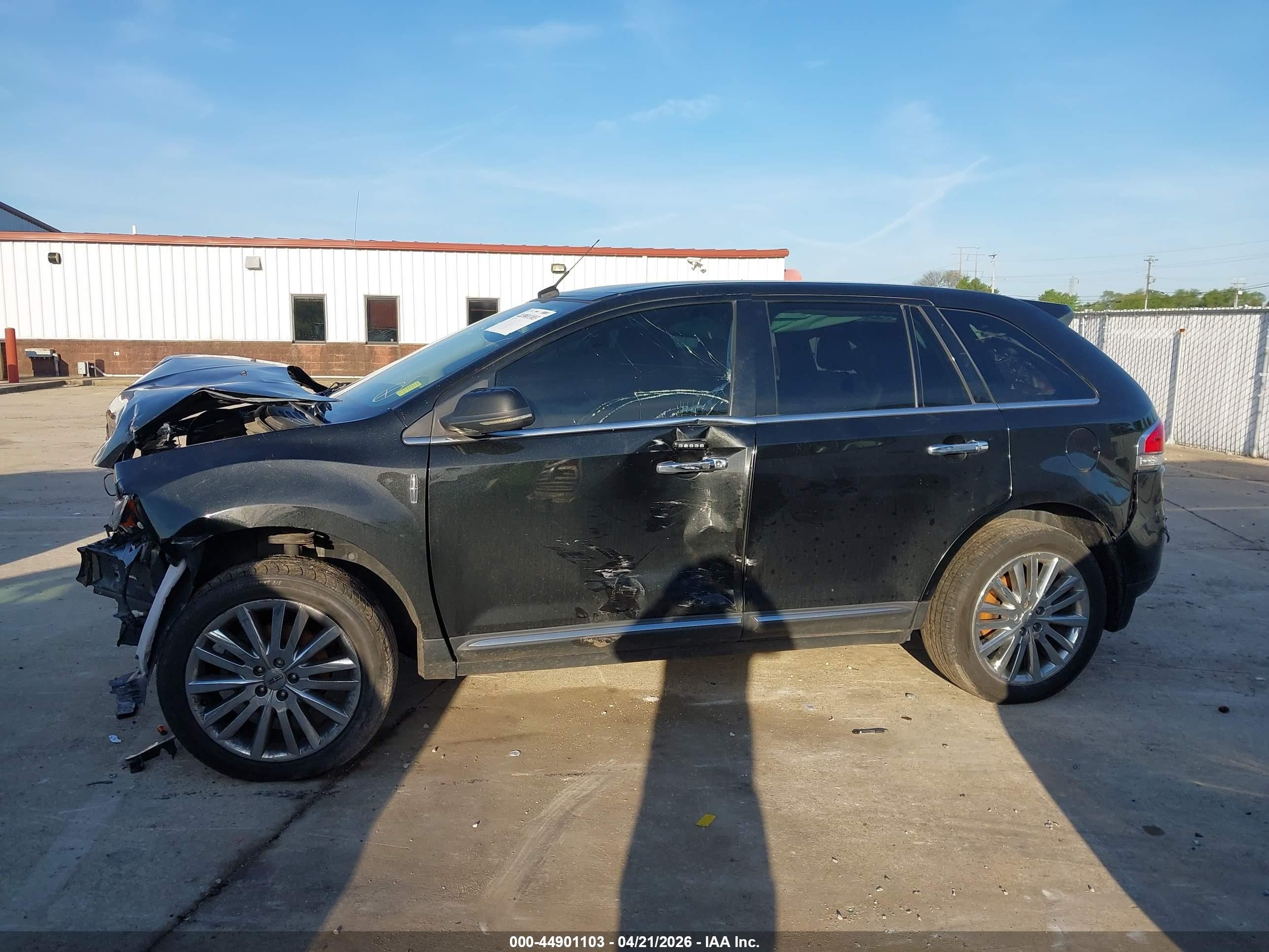 2012 Lincoln Mkx   Black vin: 2LMDJ8JK3CBL09090