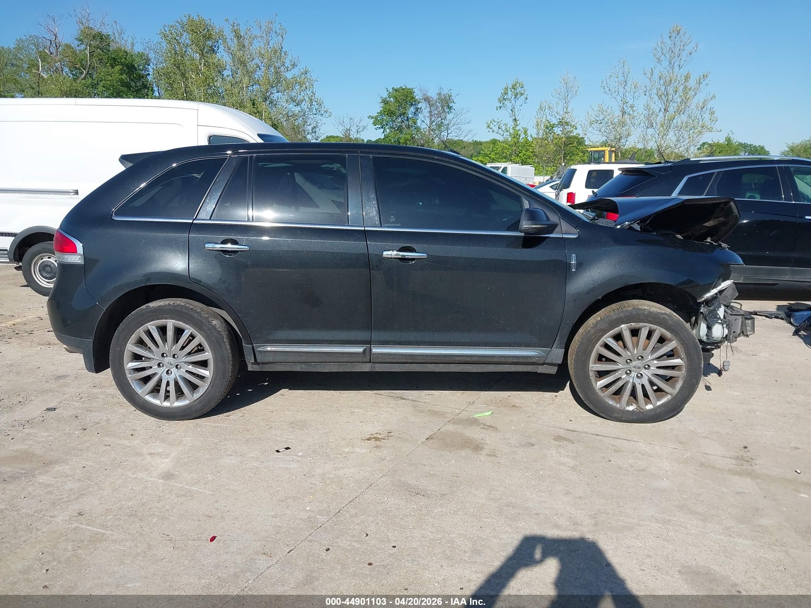 2012 Lincoln Mkx   Black vin: 2LMDJ8JK3CBL09090