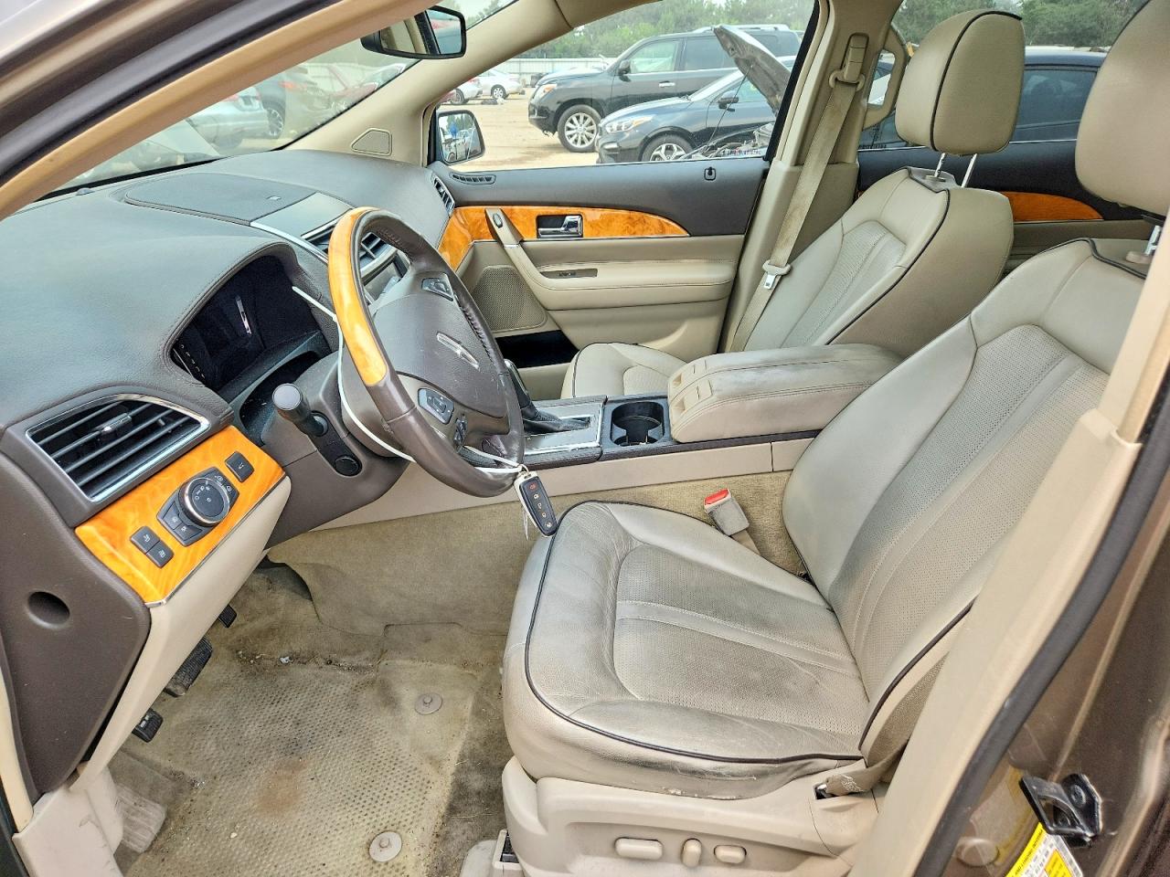 2012 Lincoln Mkx Brown vin: 2LMDJ8JK3CBL17058