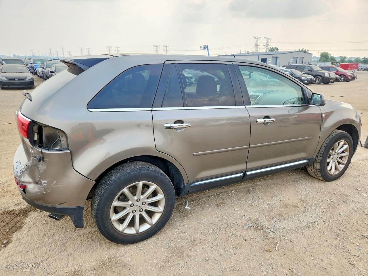 2012 Lincoln Mkx Brown vin: 2LMDJ8JK3CBL17058