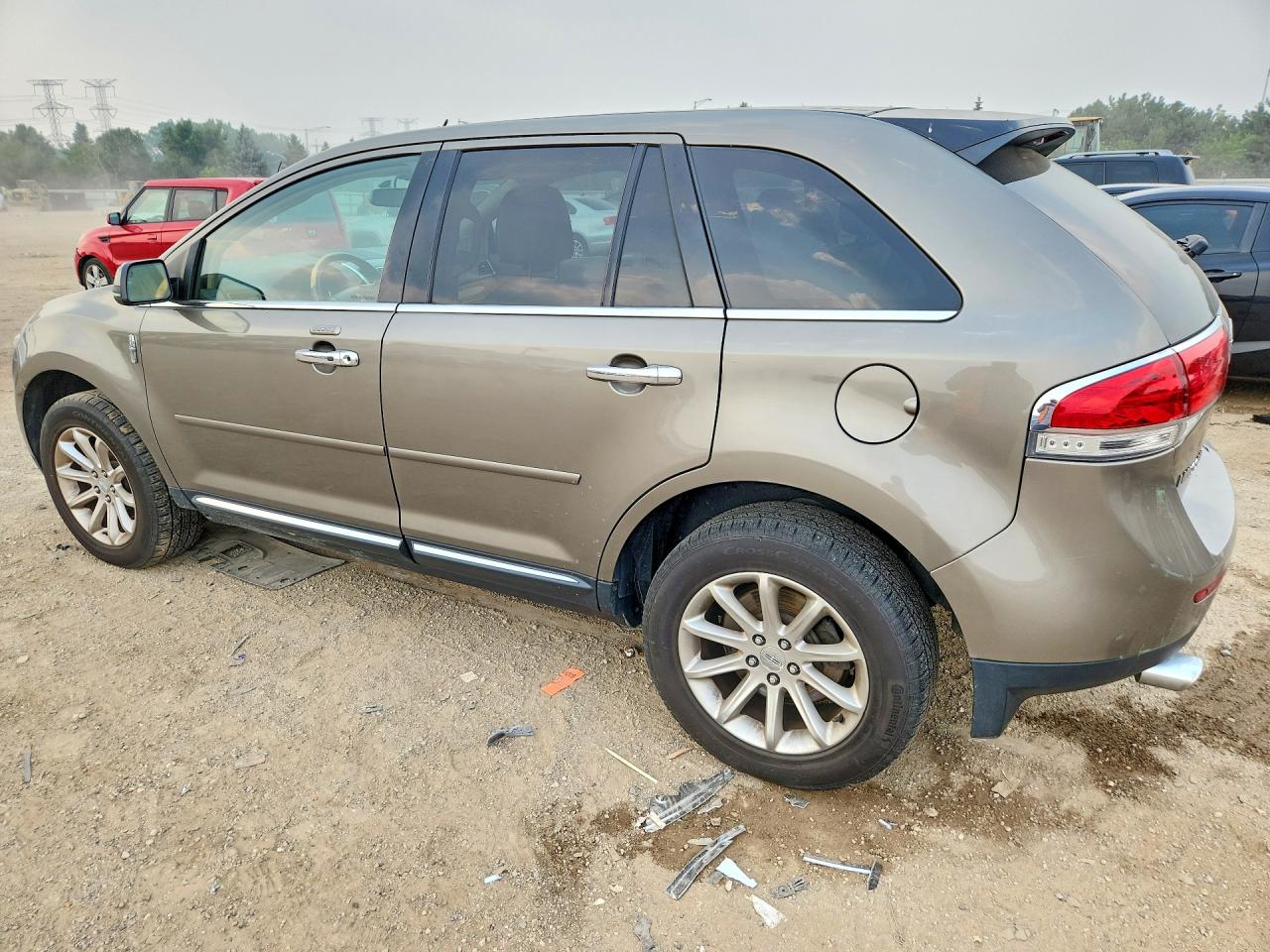 2012 Lincoln Mkx Brown vin: 2LMDJ8JK3CBL17058
