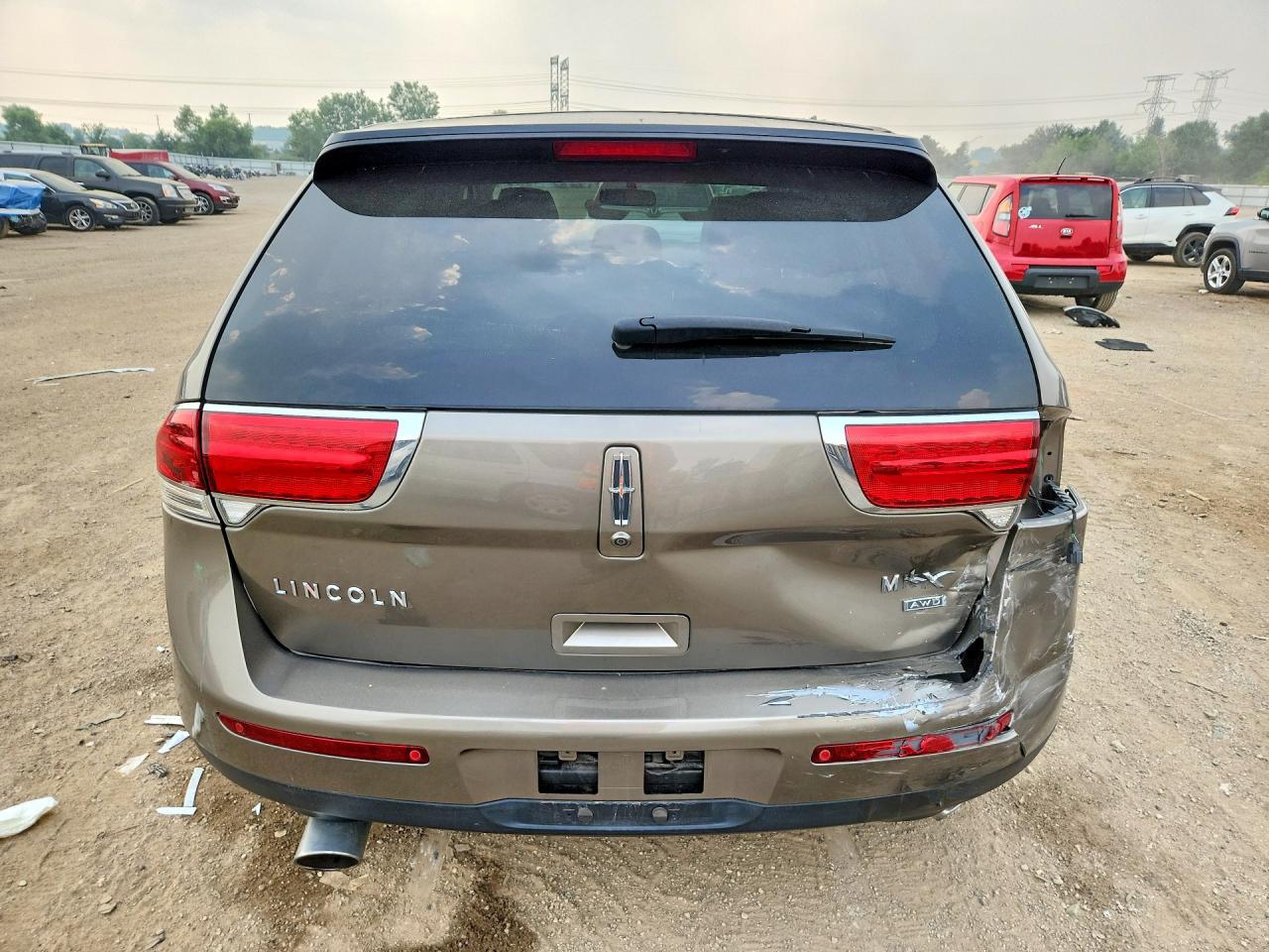 2012 Lincoln Mkx Brown vin: 2LMDJ8JK3CBL17058