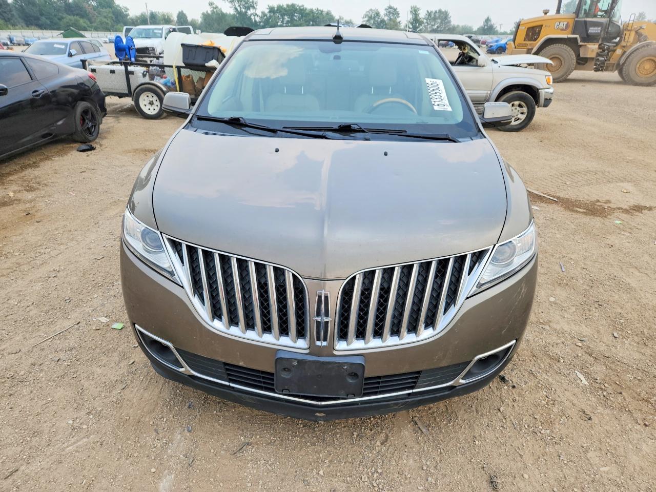 2012 Lincoln Mkx Brown vin: 2LMDJ8JK3CBL17058