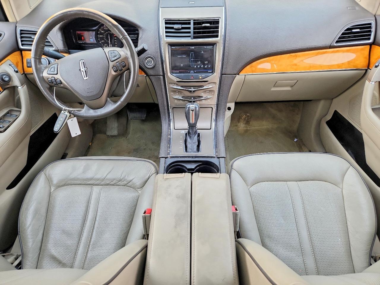 2012 Lincoln Mkx Brown vin: 2LMDJ8JK3CBL17058