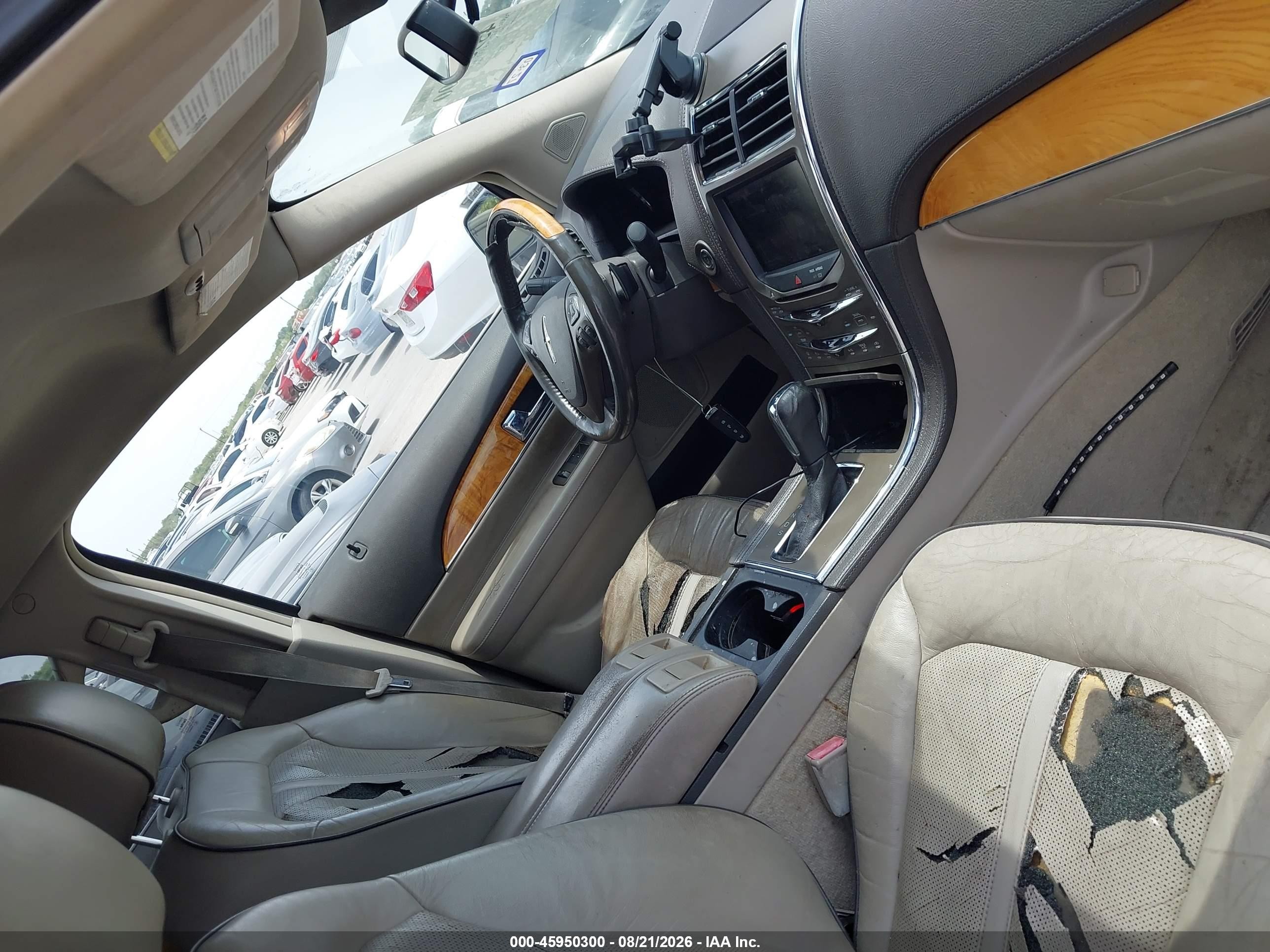 2013 Lincoln Mkx   Серебряный vin: 2LMDJ8JK3DBL12749