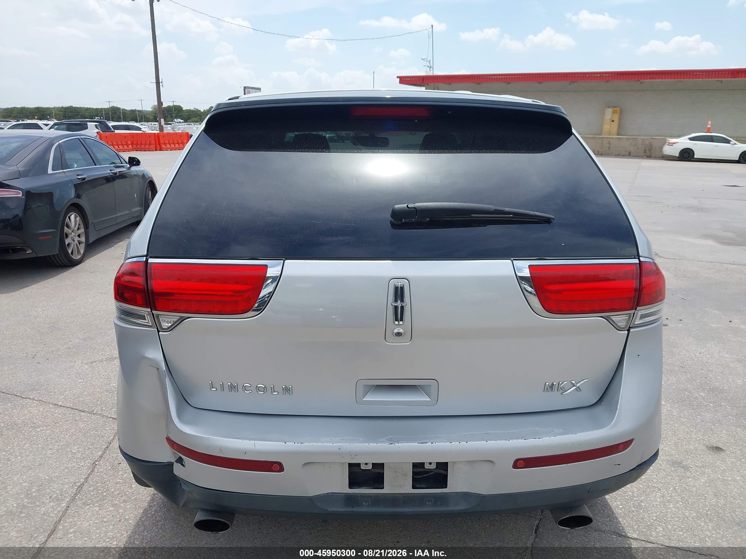 2013 Lincoln Mkx   Серебряный vin: 2LMDJ8JK3DBL12749
