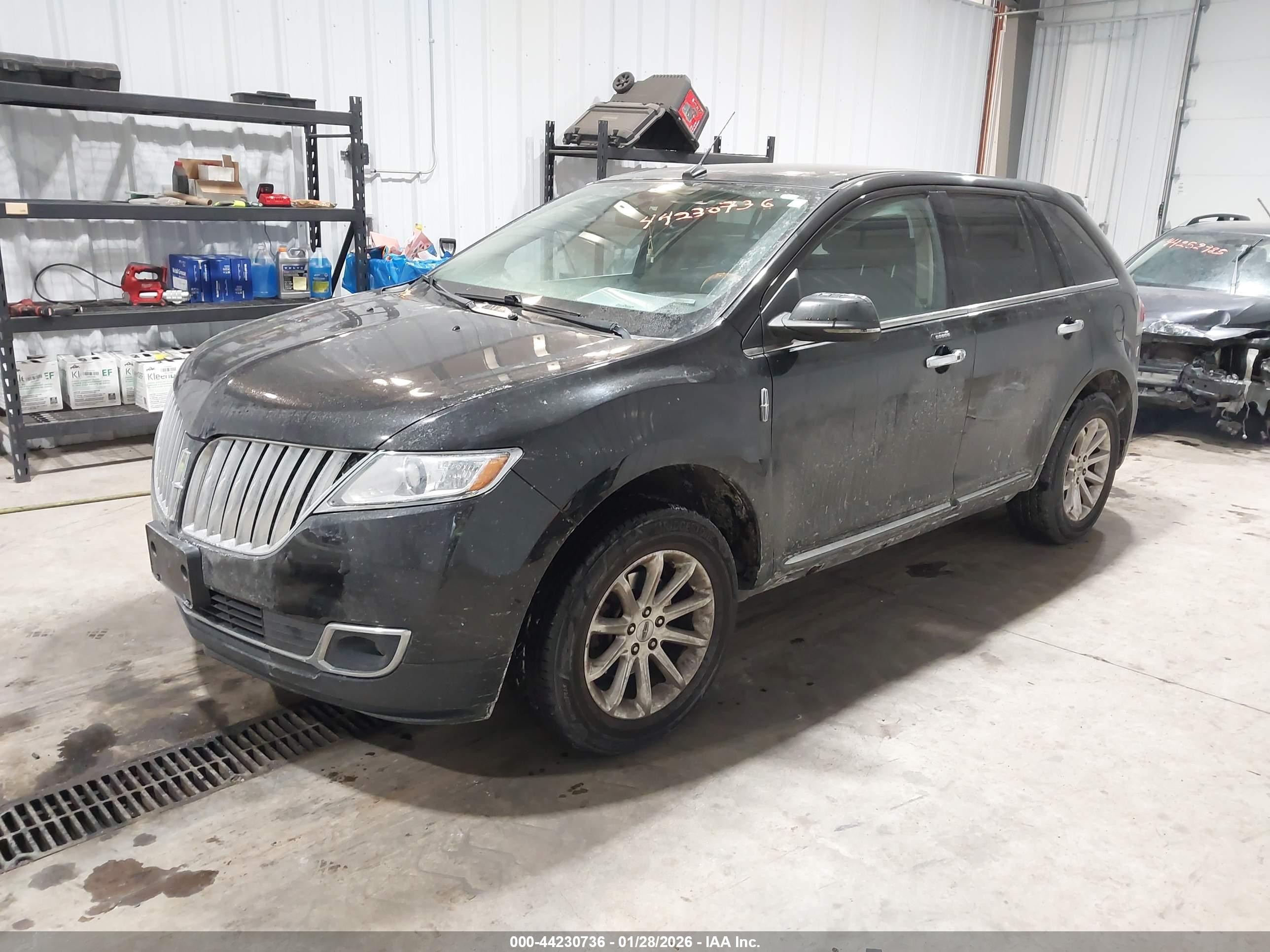 2013 Lincoln Mkx   Black vin: 2LMDJ8JK3DBL15876