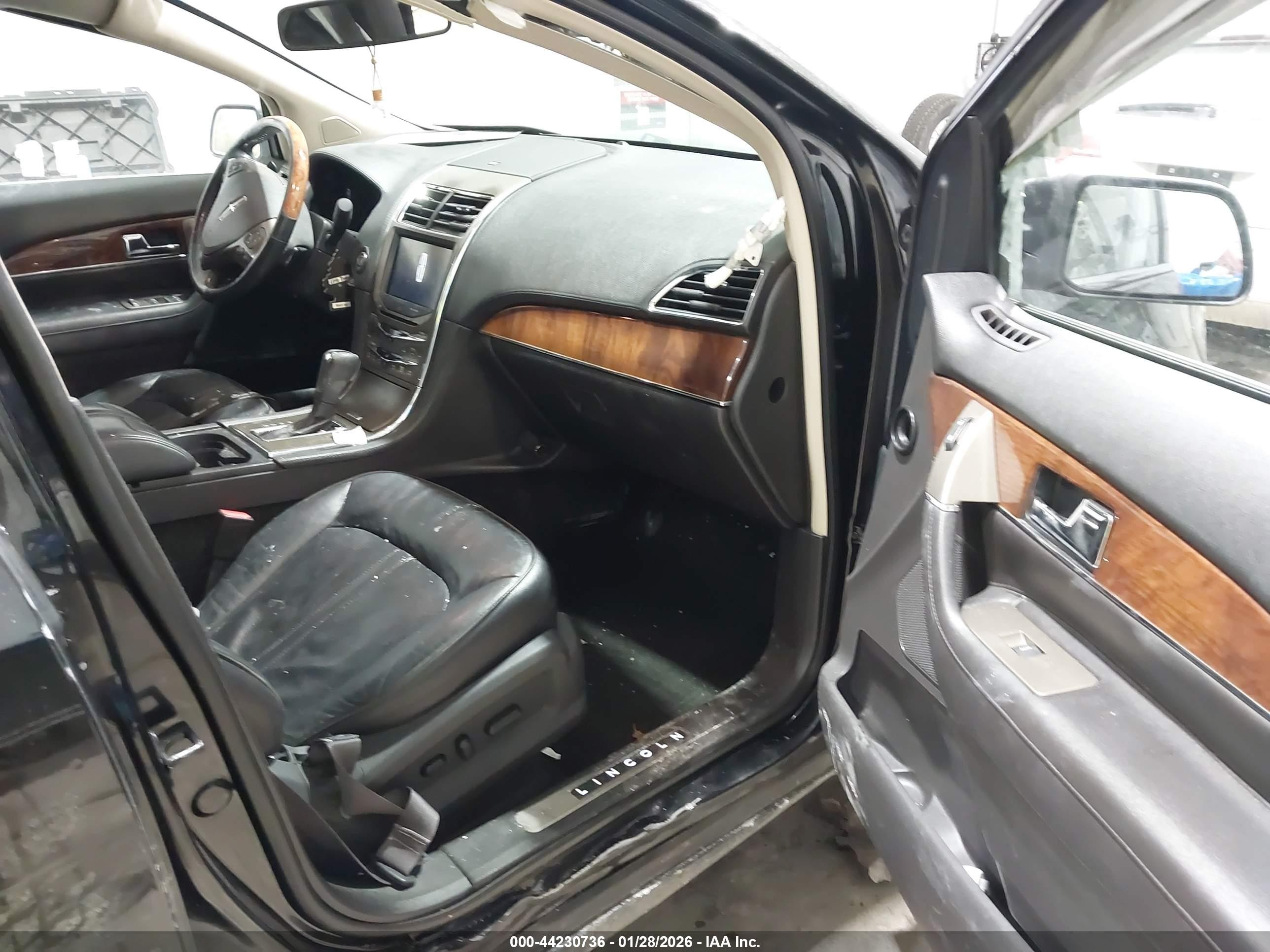 2013 Lincoln Mkx   Black vin: 2LMDJ8JK3DBL15876