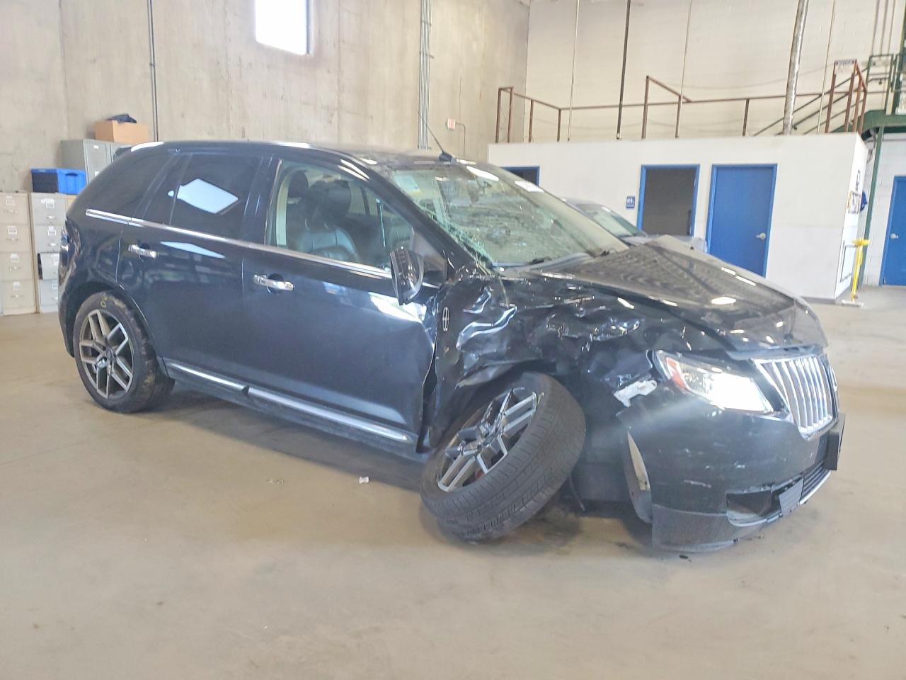 2013 Lincoln Mkx Black vin: 2LMDJ8JK3DBL18714