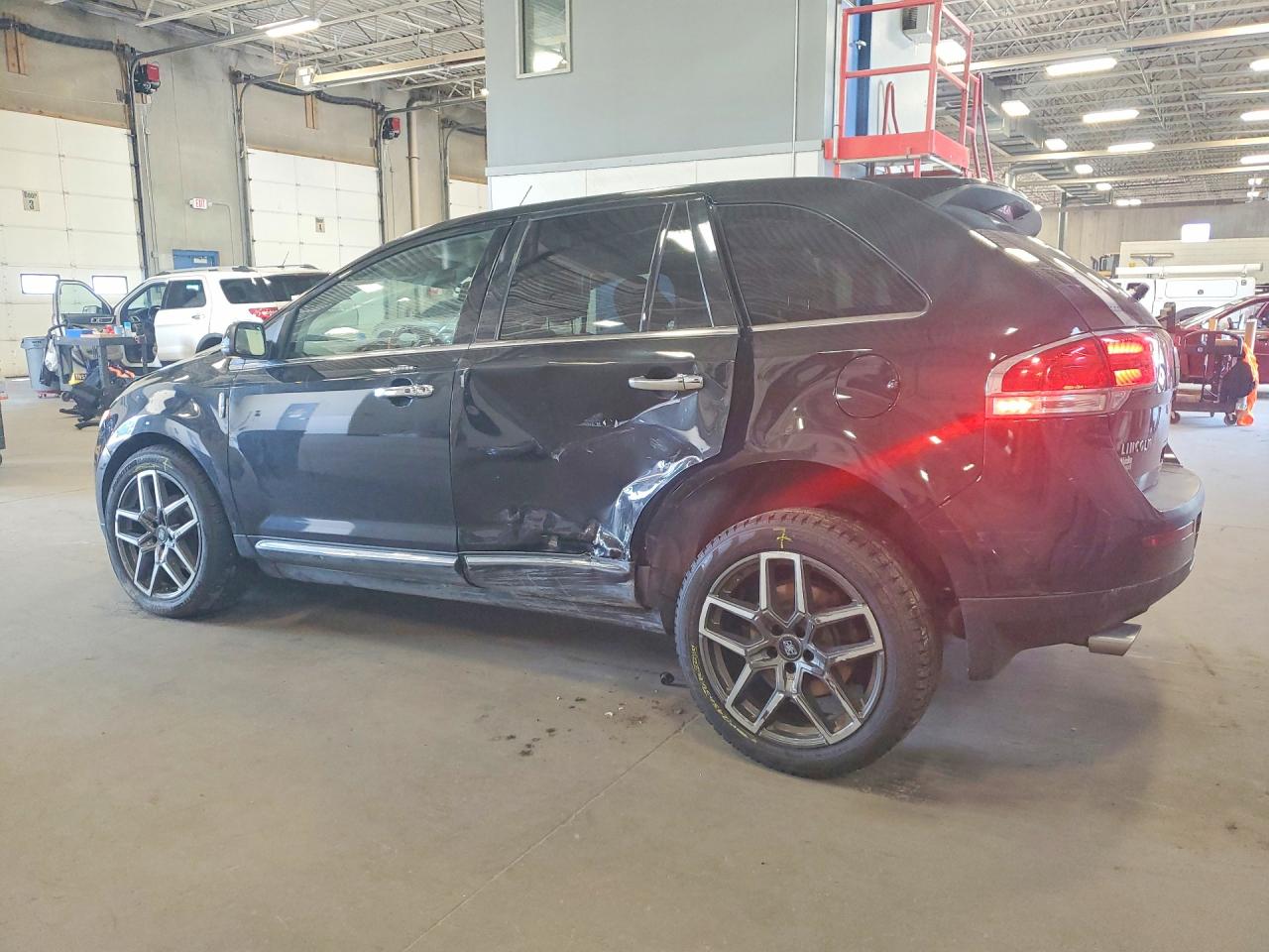 2013 Lincoln Mkx Black vin: 2LMDJ8JK3DBL18714