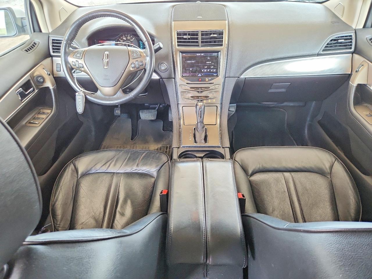 2013 Lincoln Mkx White vin: 2LMDJ8JK3DBL20754