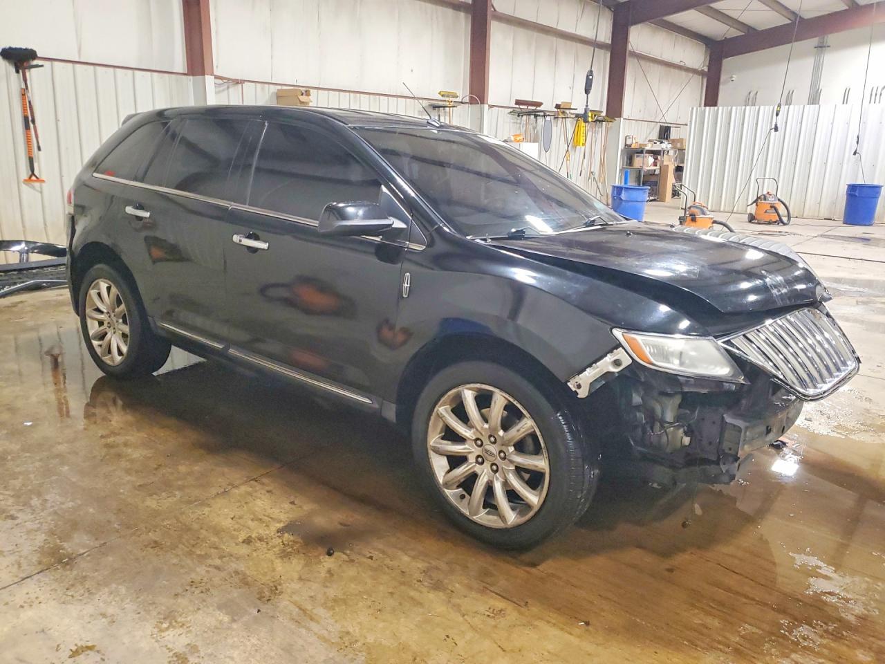 2013 Lincoln Mkx Black vin: 2LMDJ8JK3DBL21032