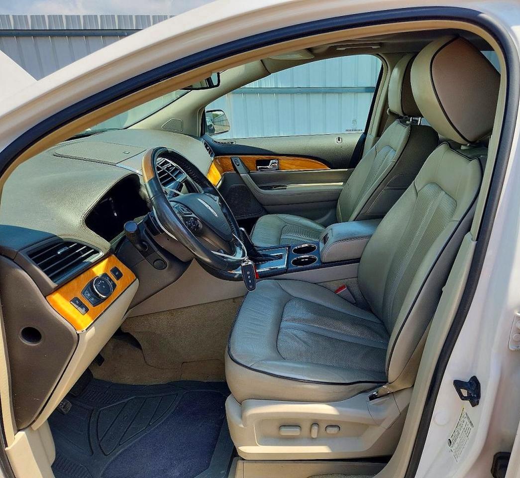 2015 Lincoln Mkx White vin: 2LMDJ8JK3FBL28212