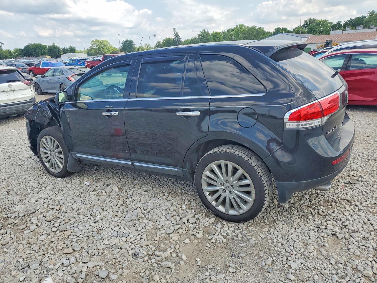 2015 Lincoln Mkx Black vin: 2LMDJ8JK3FBL30378