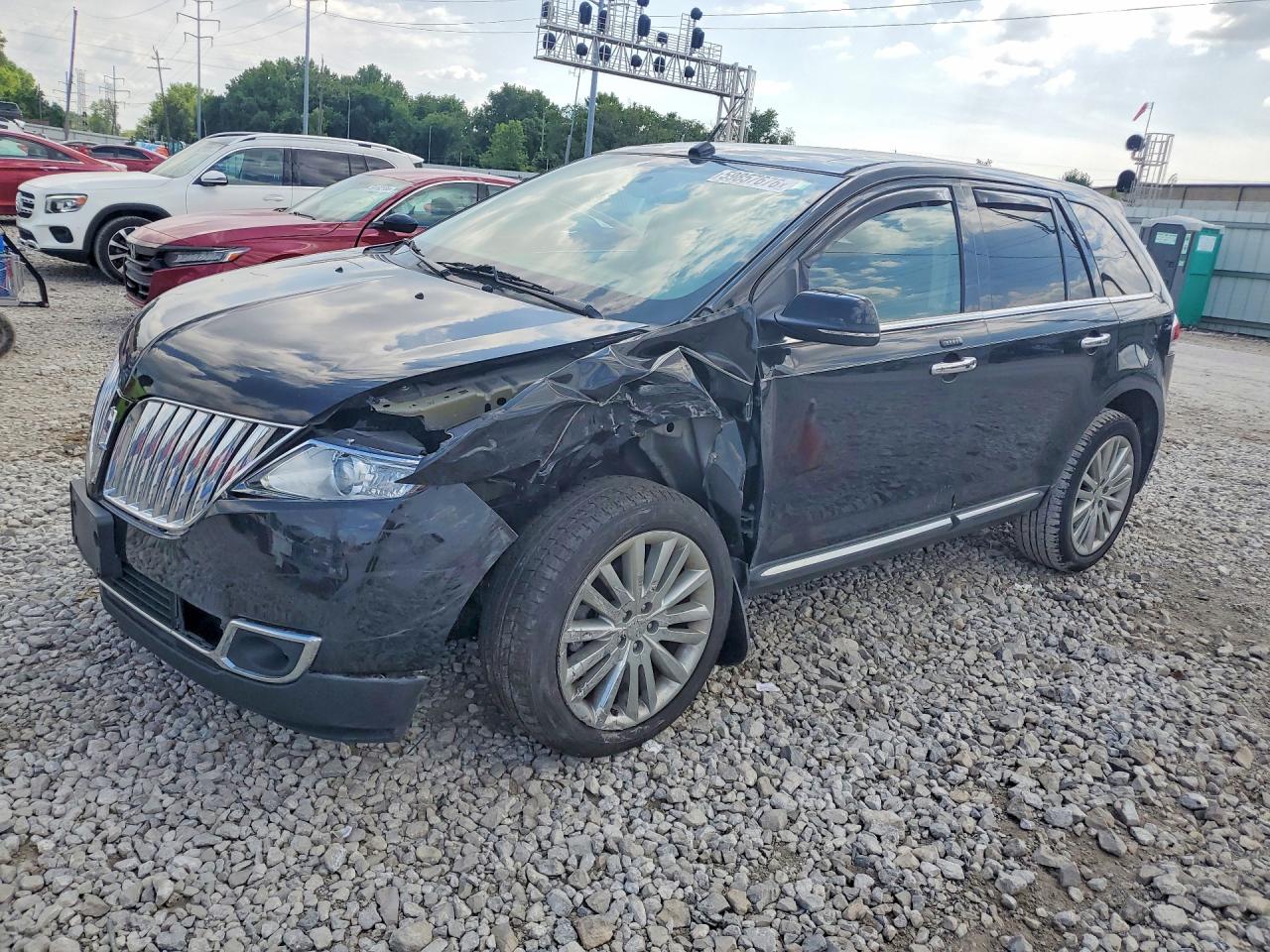 2015 Lincoln Mkx Black vin: 2LMDJ8JK3FBL30378