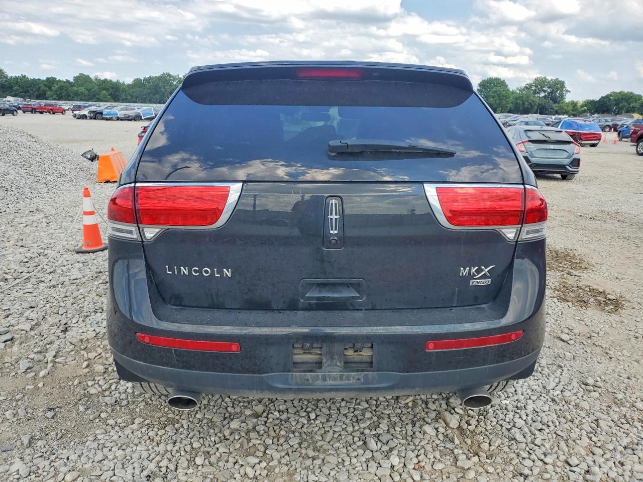 2015 Lincoln Mkx Black vin: 2LMDJ8JK3FBL30378
