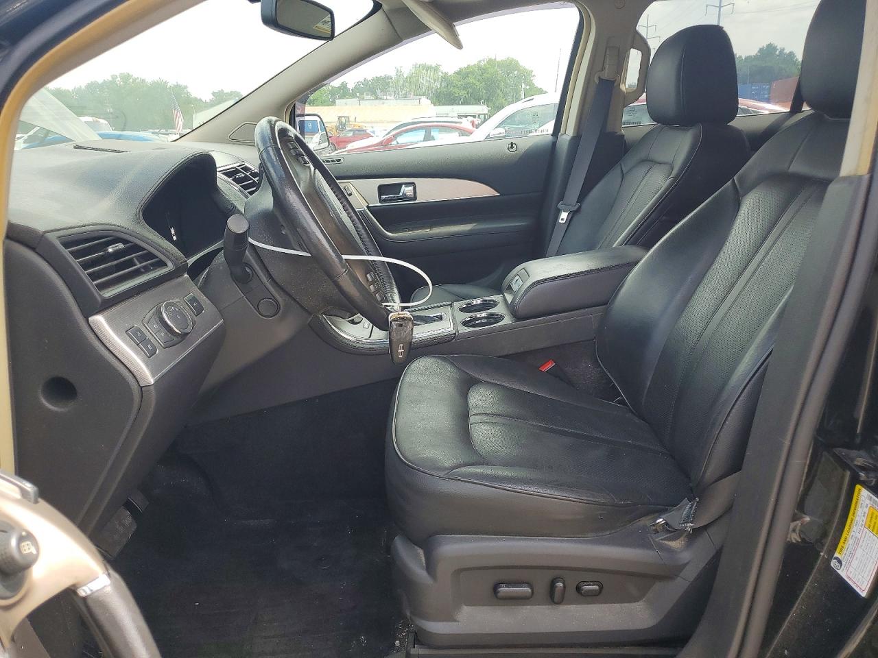 2015 Lincoln Mkx Black vin: 2LMDJ8JK3FBL30378