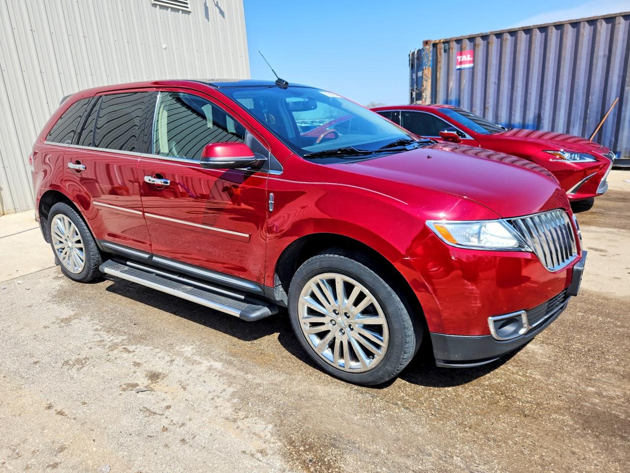 2015 Lincoln Mkx Red vin: 2LMDJ8JK3FBL31059