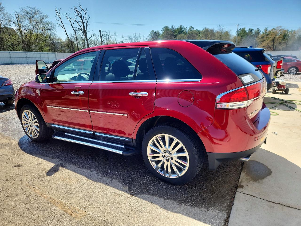 2015 Lincoln Mkx Red vin: 2LMDJ8JK3FBL31059