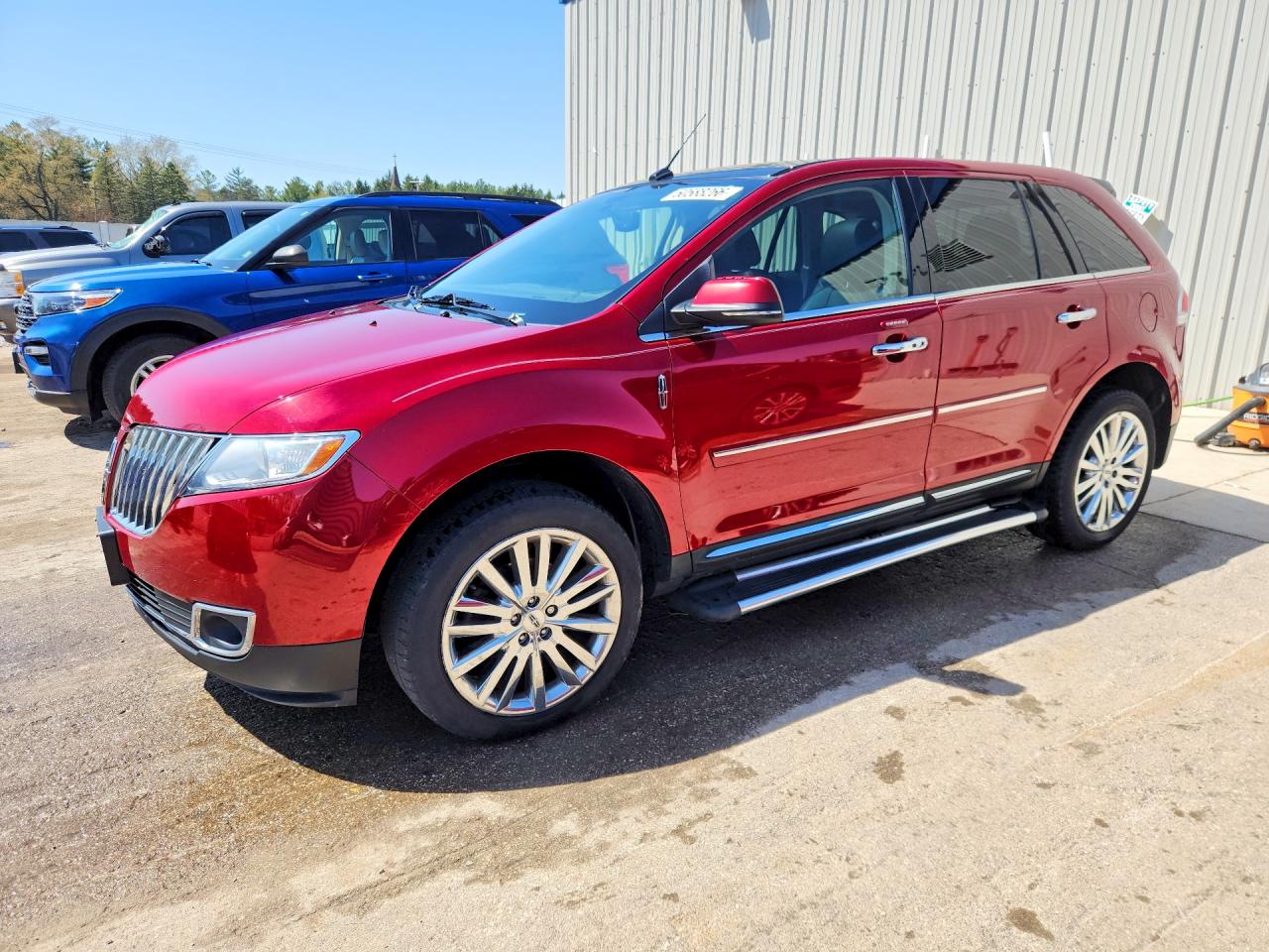 2015 Lincoln Mkx Red vin: 2LMDJ8JK3FBL31059