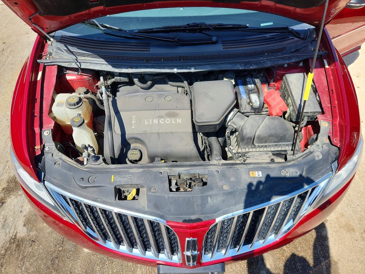 2015 Lincoln Mkx Red vin: 2LMDJ8JK3FBL31059