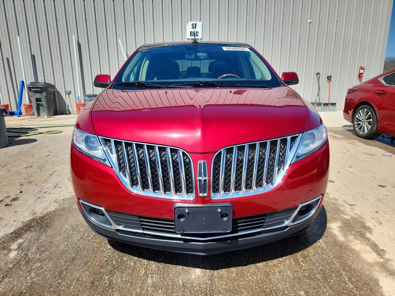 2015 Lincoln Mkx Red vin: 2LMDJ8JK3FBL31059