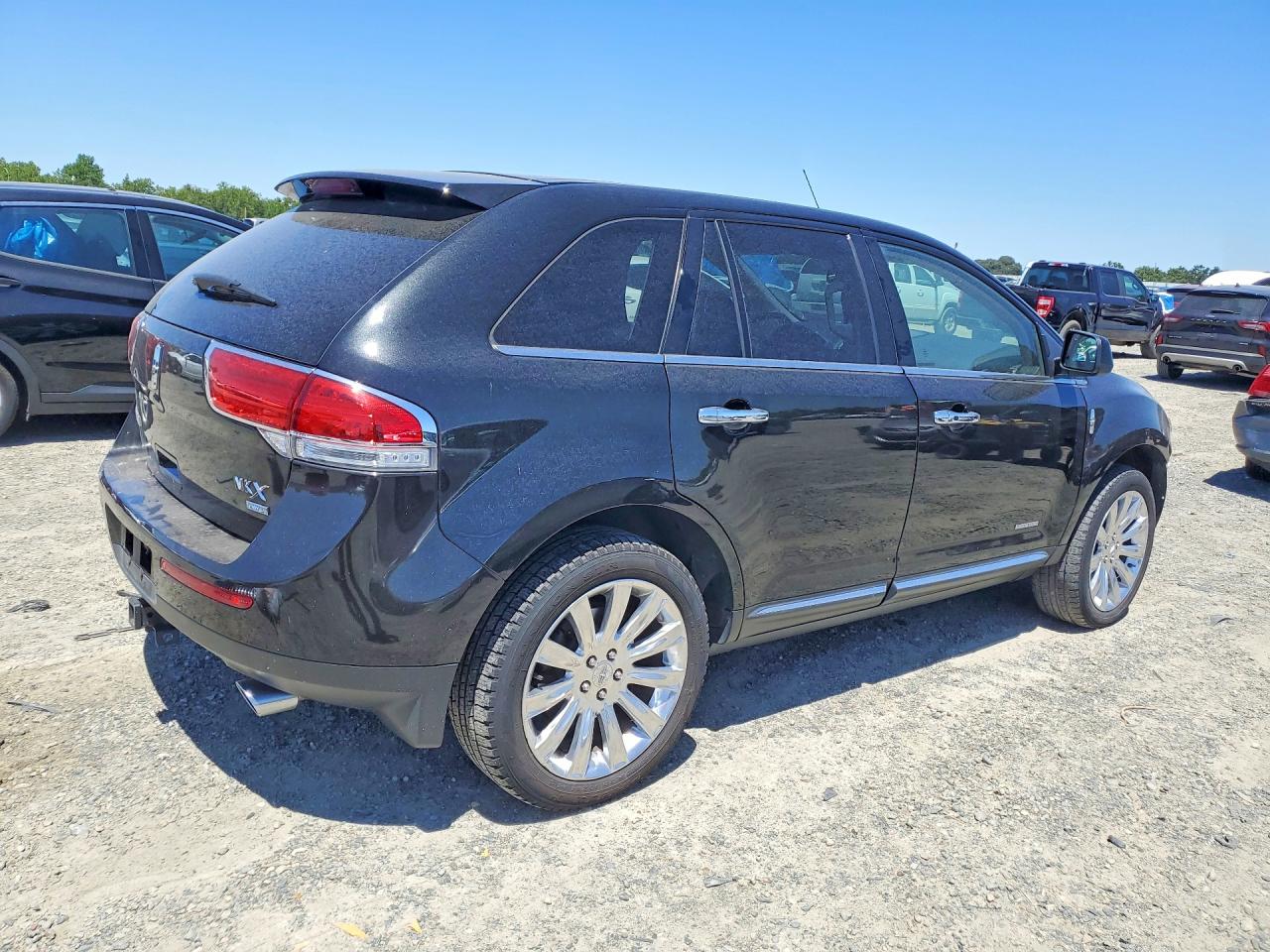 2011 Lincoln Mkx Черный vin: 2LMDJ8JK4BBJ12234
